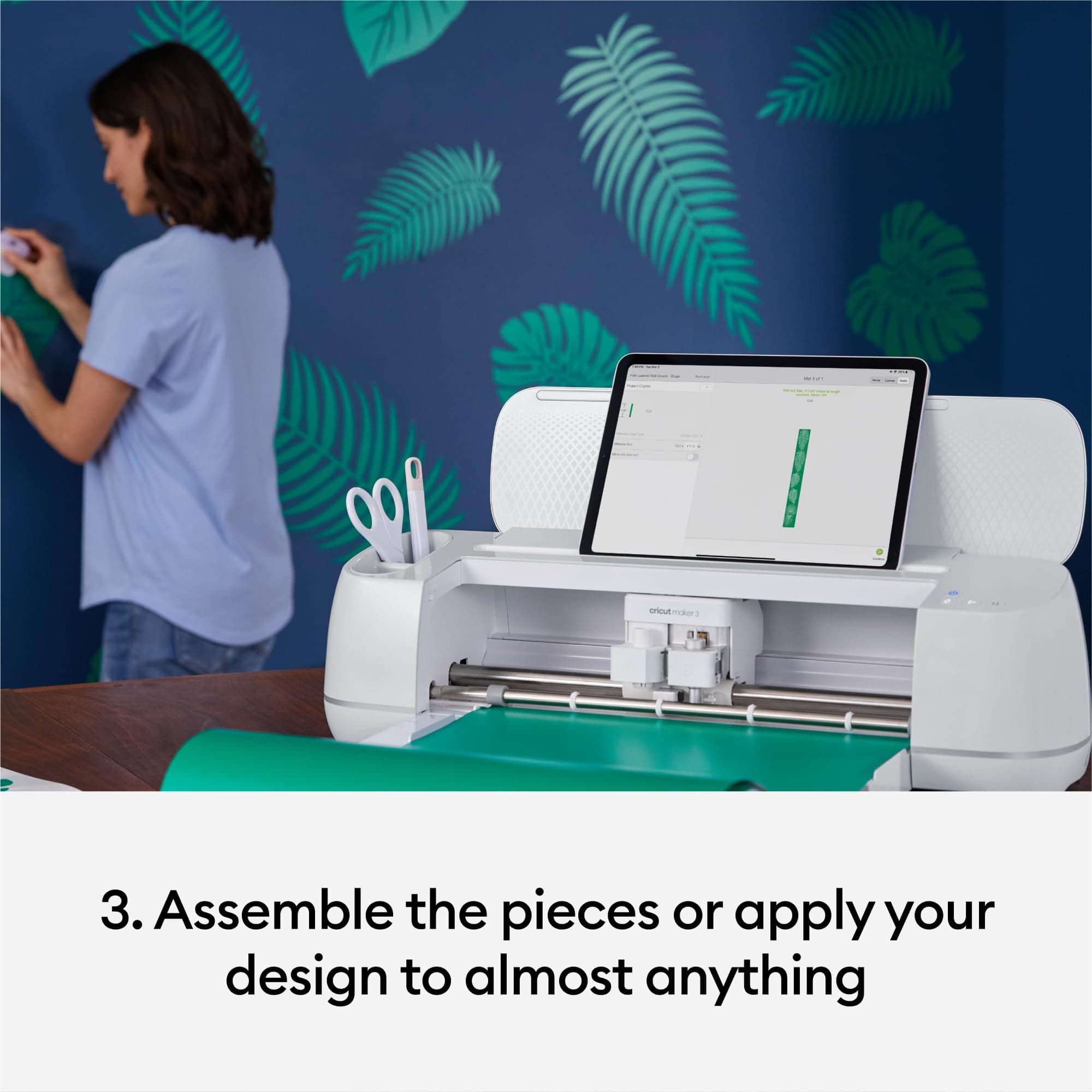 Cricut Maker 3 Smart Cutting Machine - Ultimate Digital Value Bundle | Includes 80 Images & 12 Fonts in Design App