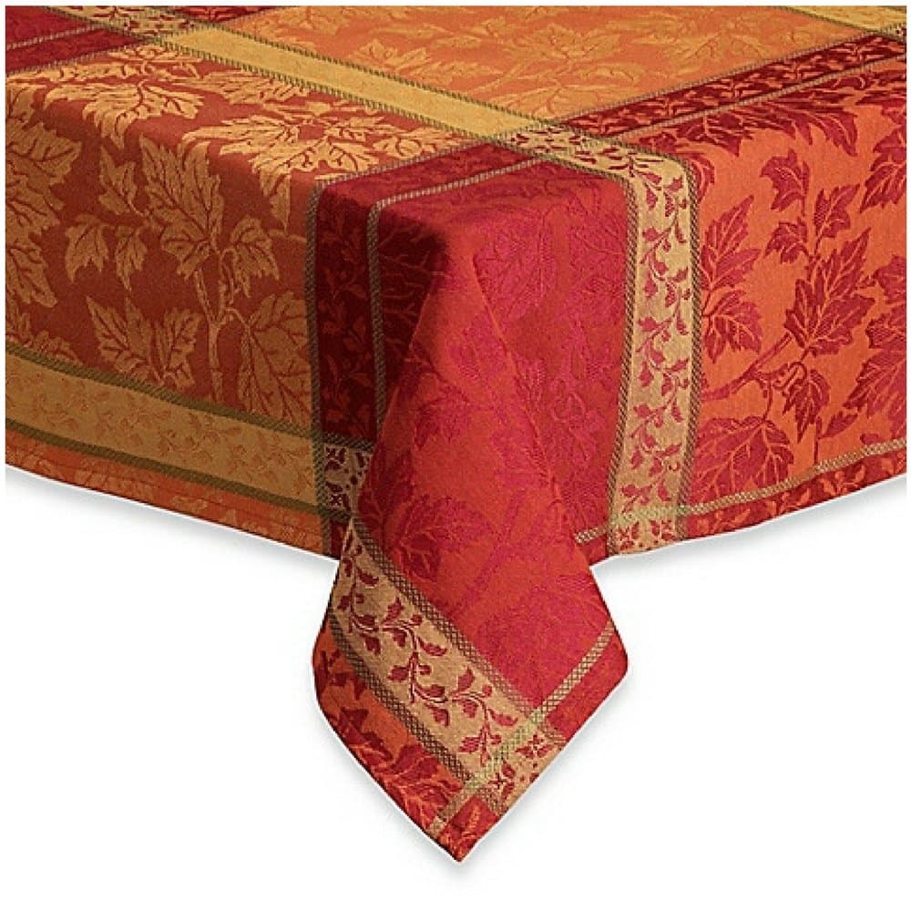 Montvale Woven Jacquard Fabric Tablecloth (60" X 120" OBLONG)