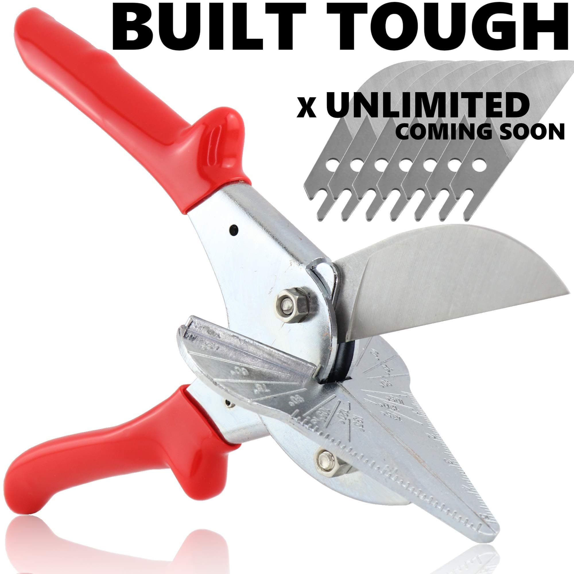 Multi Angle Miter Shear Cutter Hand Tool 45 Degree To 135 Degree