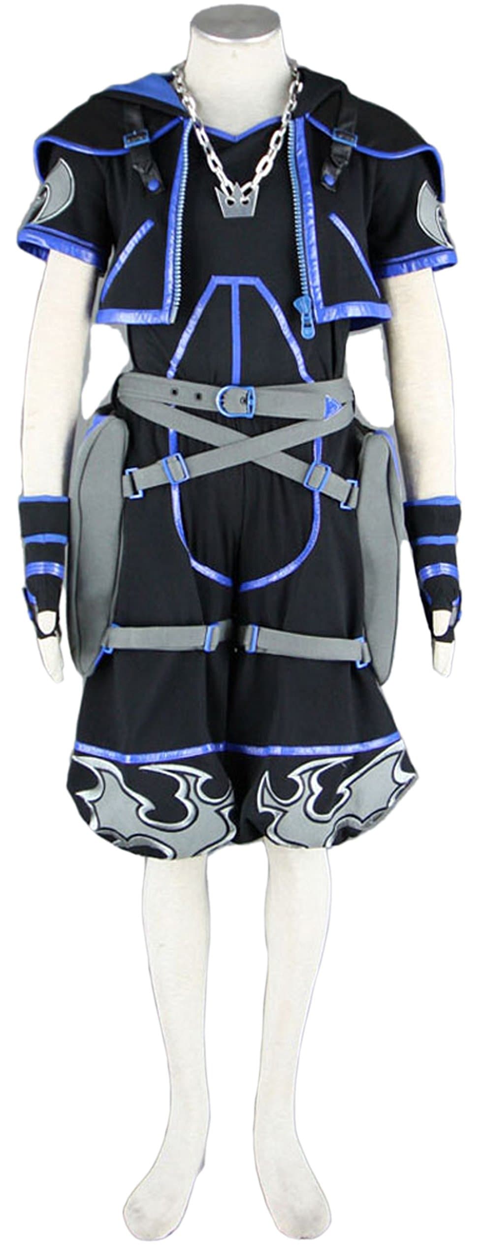 Going Coser Kingdom Hearts Anti Sora Cosplay Costume (Small, Multi)