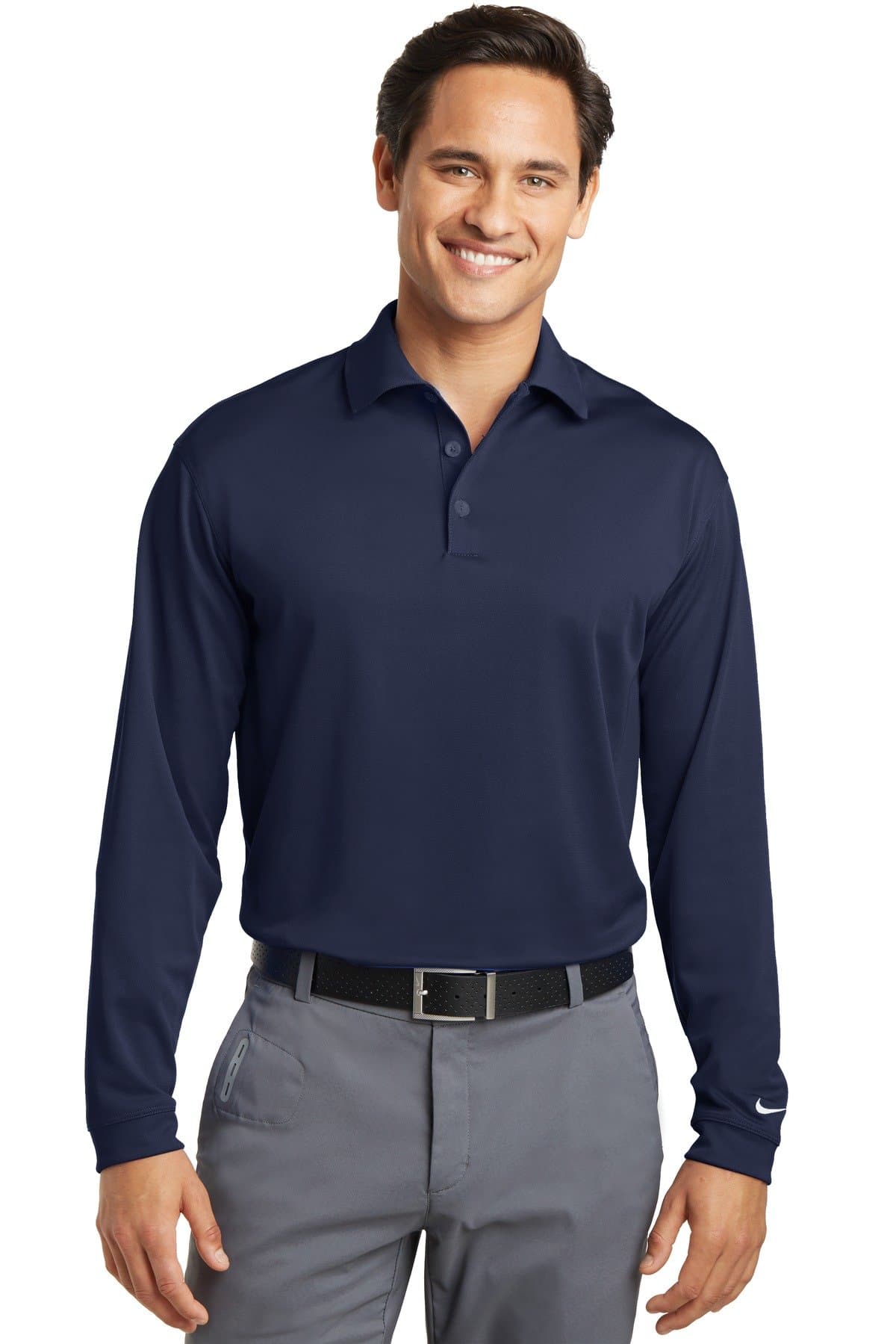 Nike Mens Long Sleeve Polo Shirt