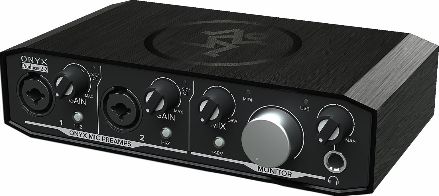 Mackie Onyx Producer 2-2 2x2 24-bit/192kHz USB Audio Interface With MIDI
