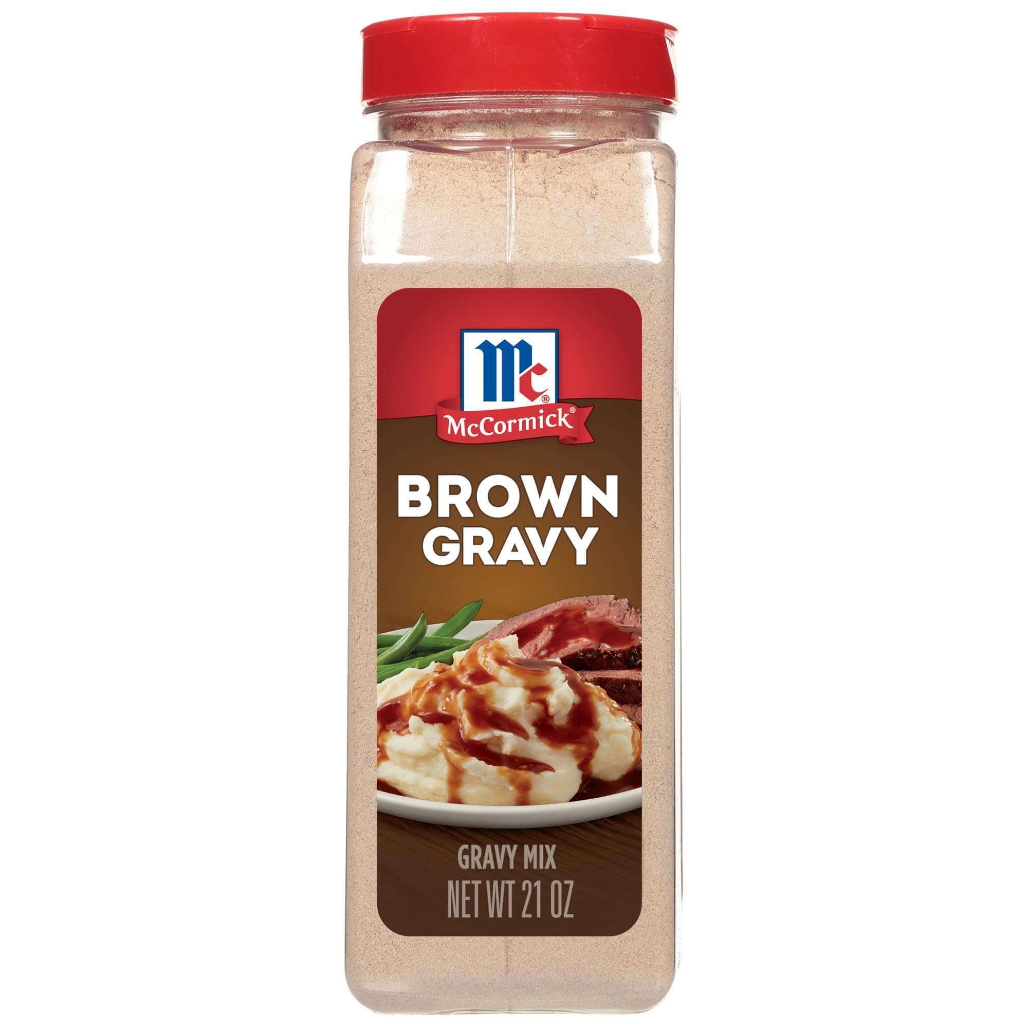 McCormick Brown Gravy Seasoning Mix, 21 oz Bottle