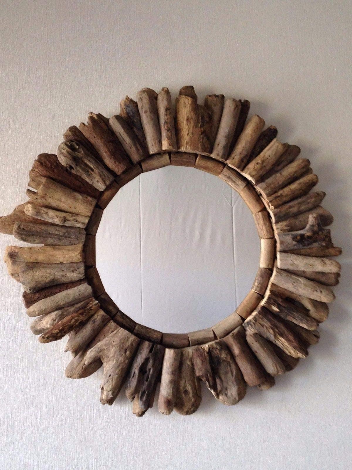 Wall Mirror - Small Driftwood Sun Mirror - 50cm Wilde