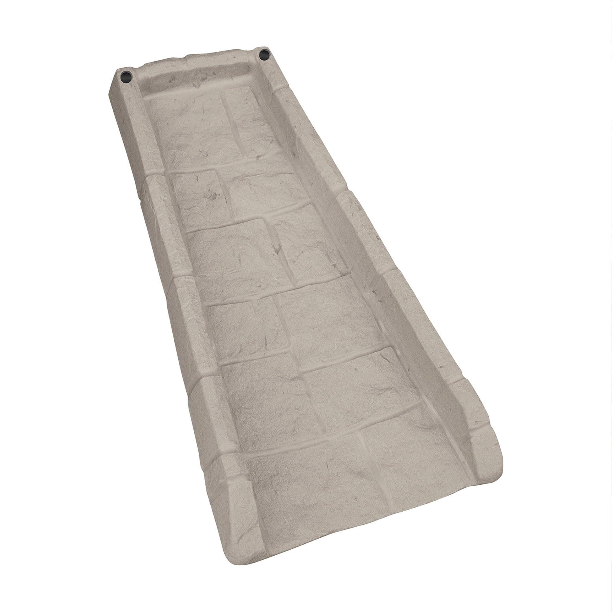 Suncast SB24 Rain Gutter Downspout Splash Block, Light Taupe, Resin, 1 Pack