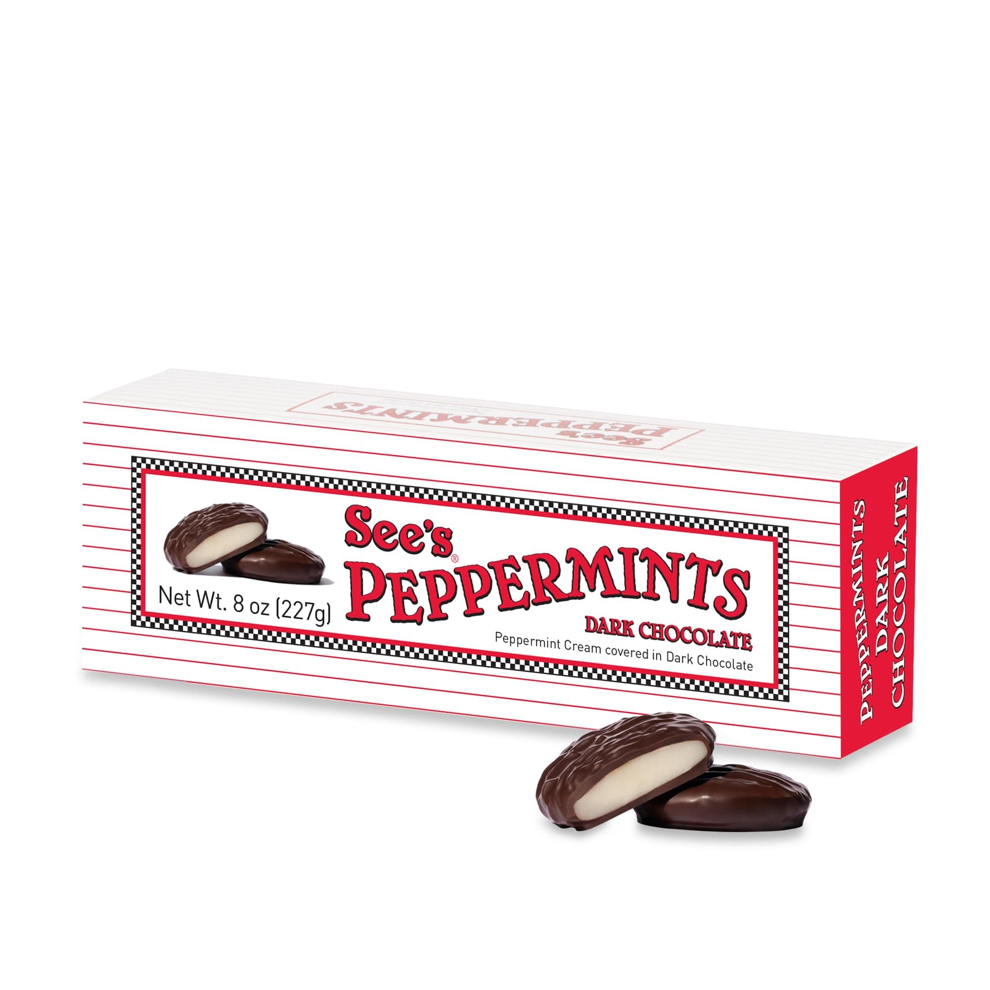 8 oz Dark Peppermints