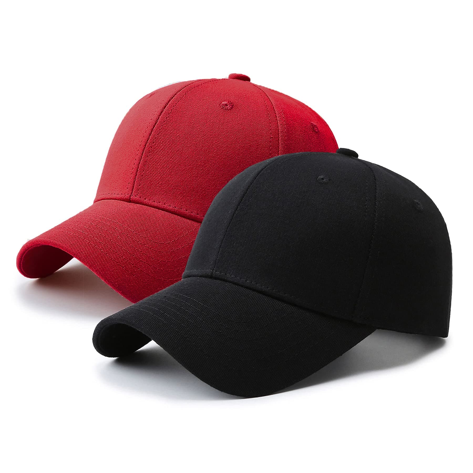 PFFYPFFY 2 Packs Baseball Cap Golf Dad Hat for Men and Women