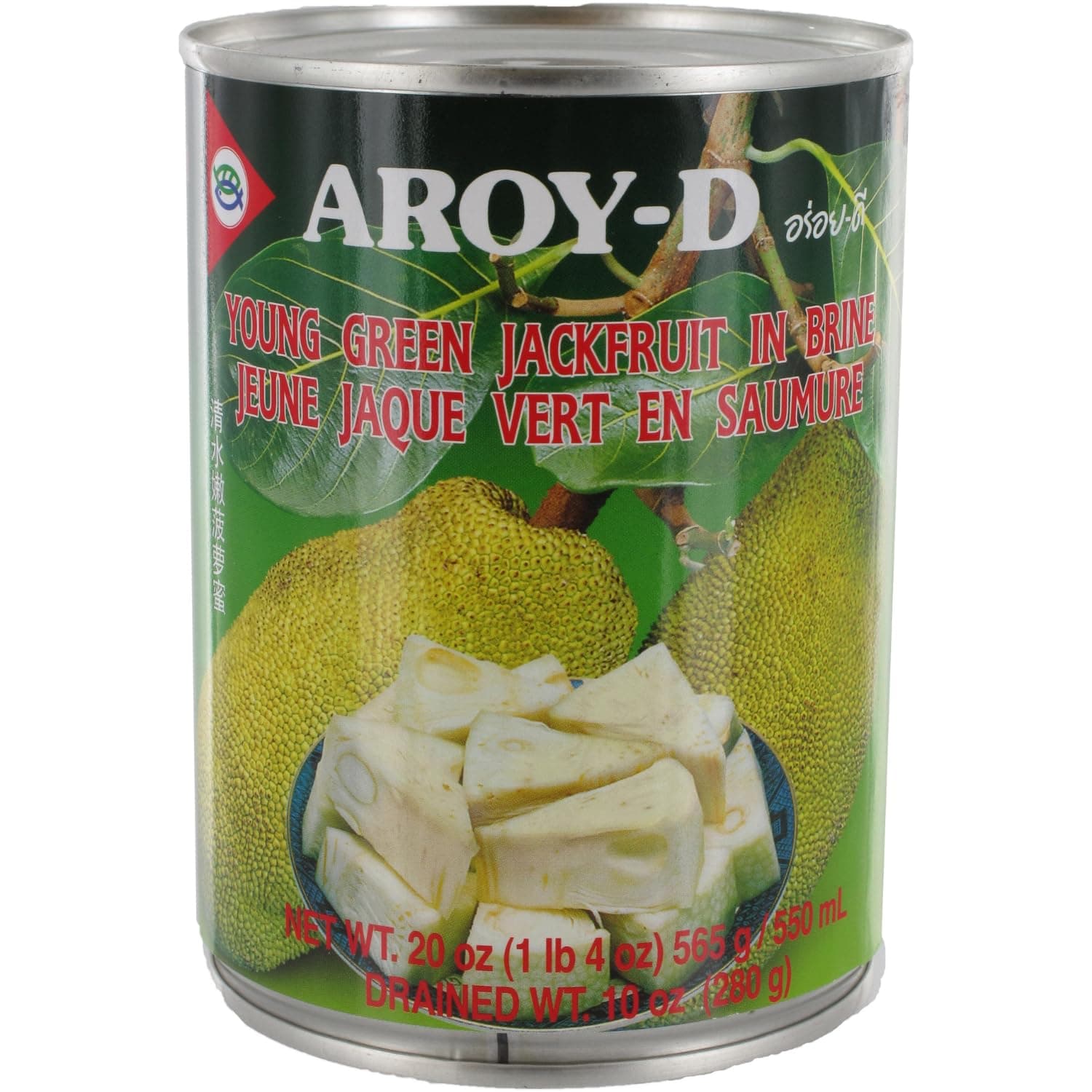 Young Green Jackfruit in Brine, 20 Ounce (Pack of 6)