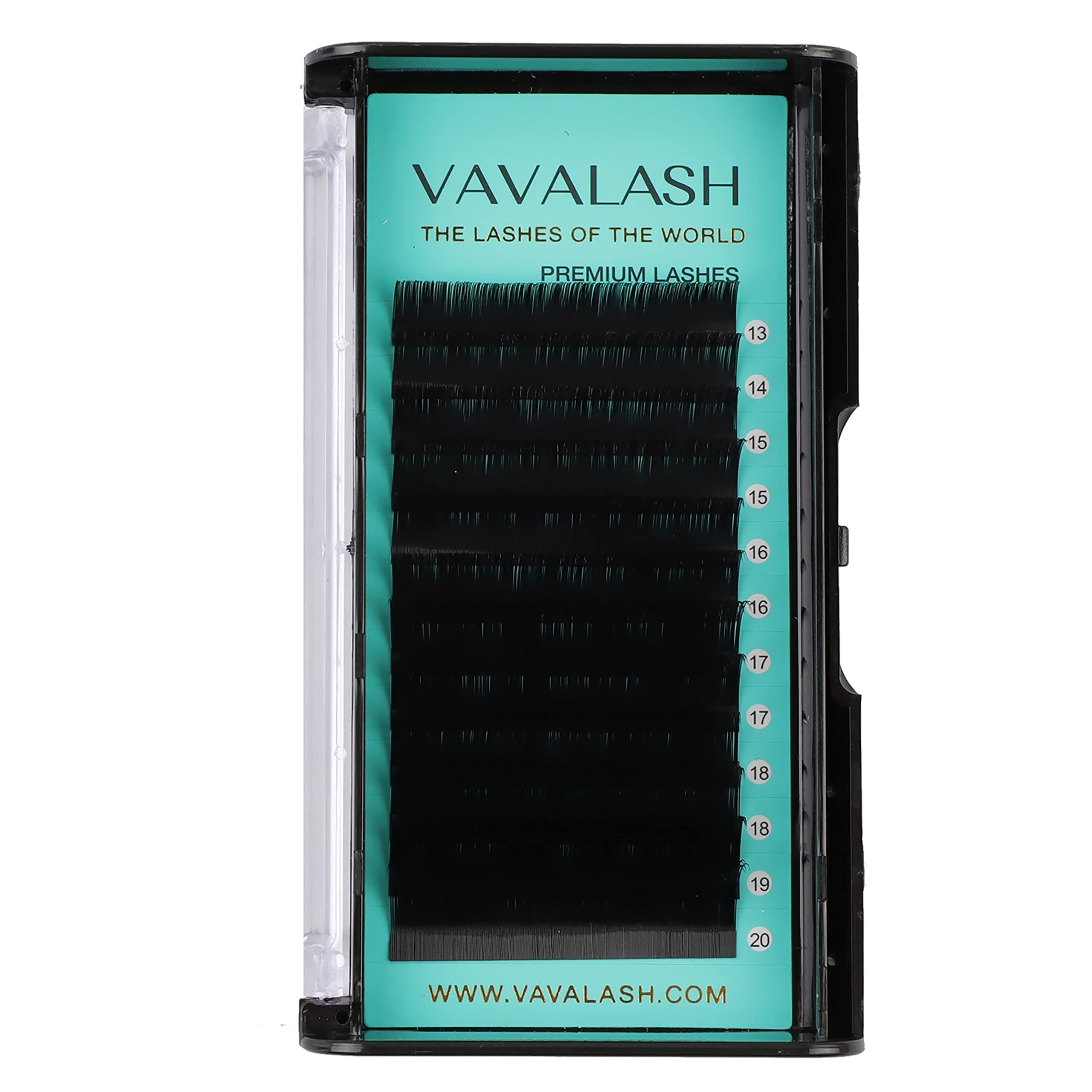 Eyelash Extensions 0.15 CC Curl 13-20mm Lash Extensions Supplies Individual Lashes Premium Silk Volume & Classic Lash Soft Matte Dark Professional Eyelashes Extension (0.15-CC-13-20 Mixed)