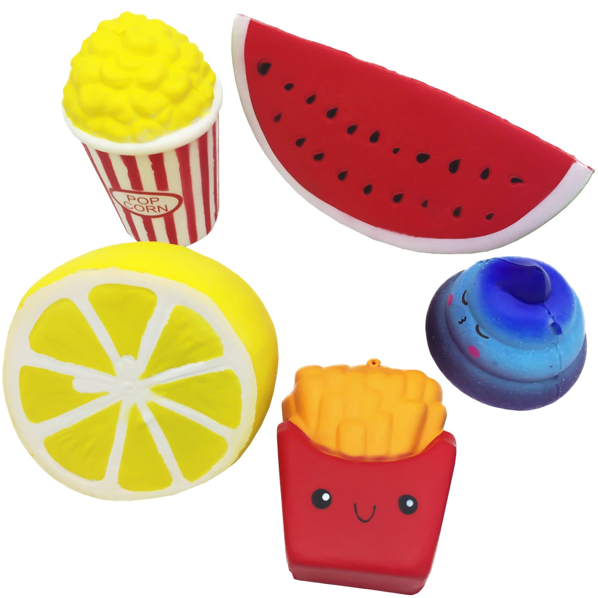 5 piece Jumbo Squishy Set