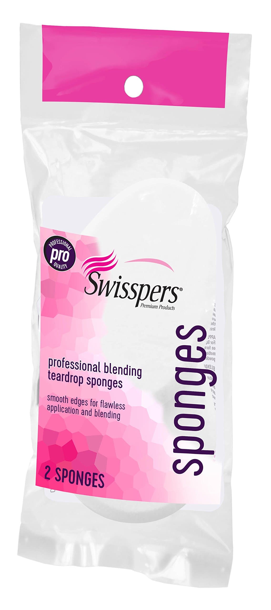 Swisspers Premium Professional Blending Sponges, 2 Count