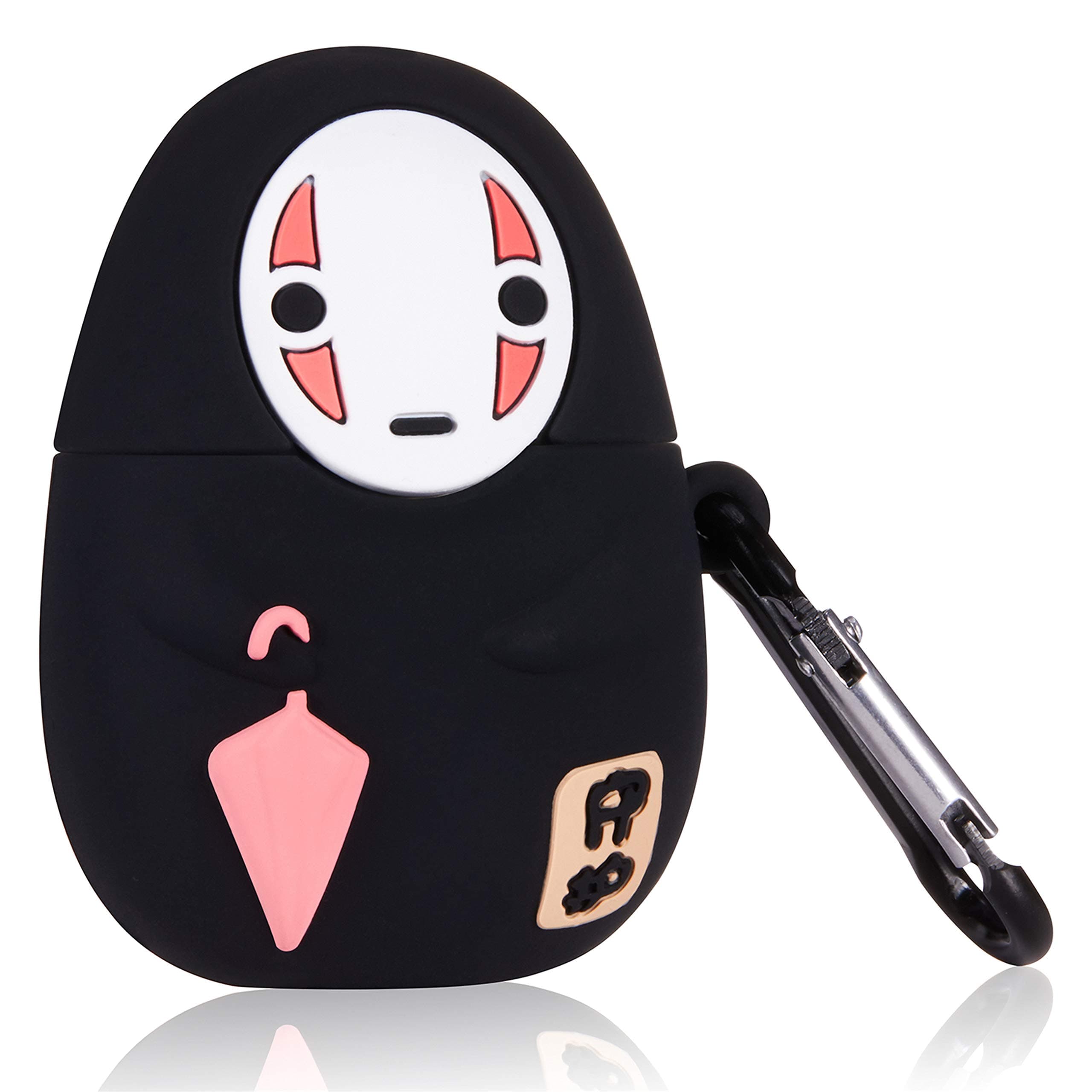Oqplog for Airpod 2/1 Case - Umbrella Faceless, Anime Design Cute 3D Cartoon Funny Kawaii for Airpods 1st 2nd Soft Silicone Cover Fashion Cool Fun Character Air Pods Cases for Girls Women Boys Teen
