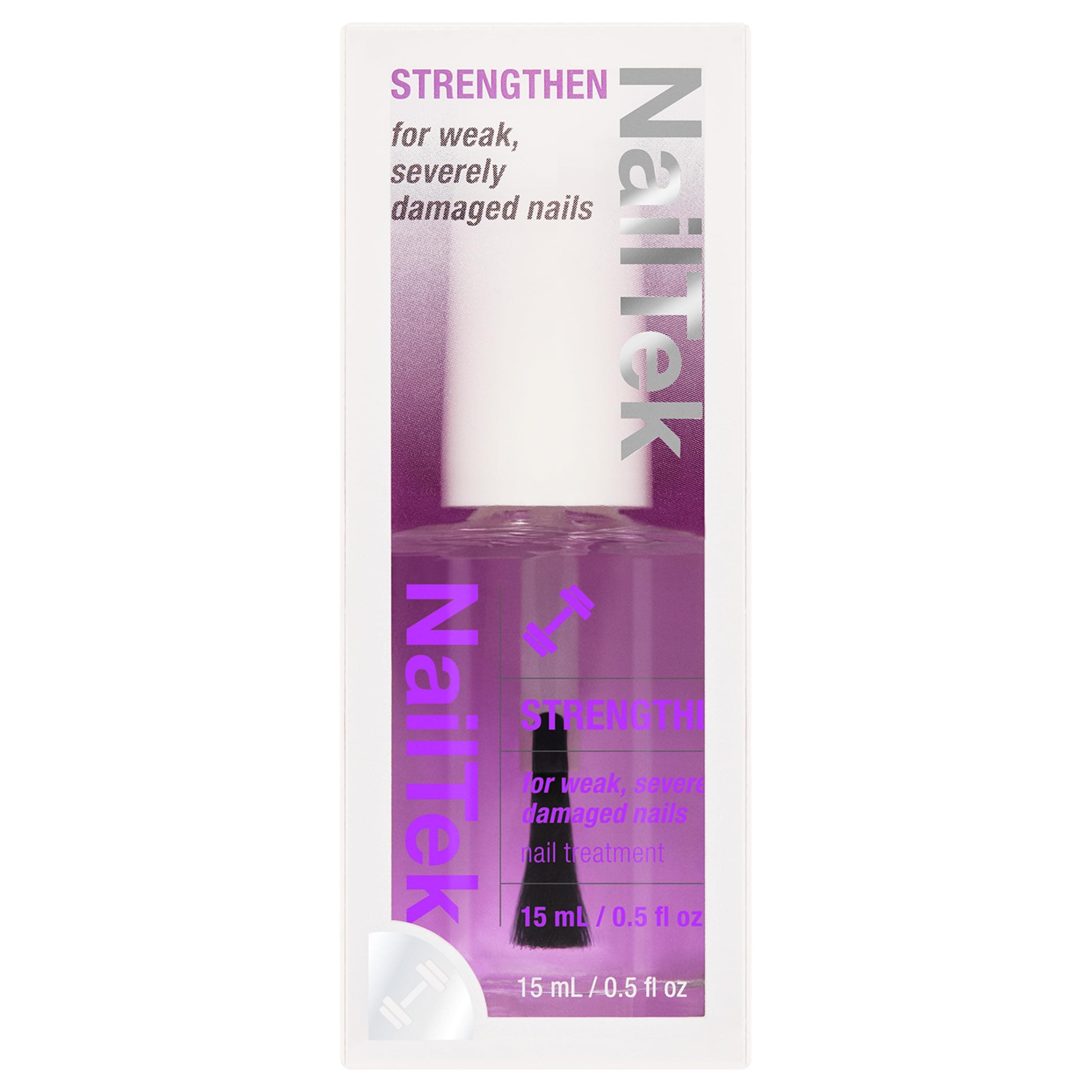 Formula 4 Xtra Nail Strengthener Polish – Protein-Enriched Repair Treatment for Weak & Damaged Nails, 0.5 fl oz