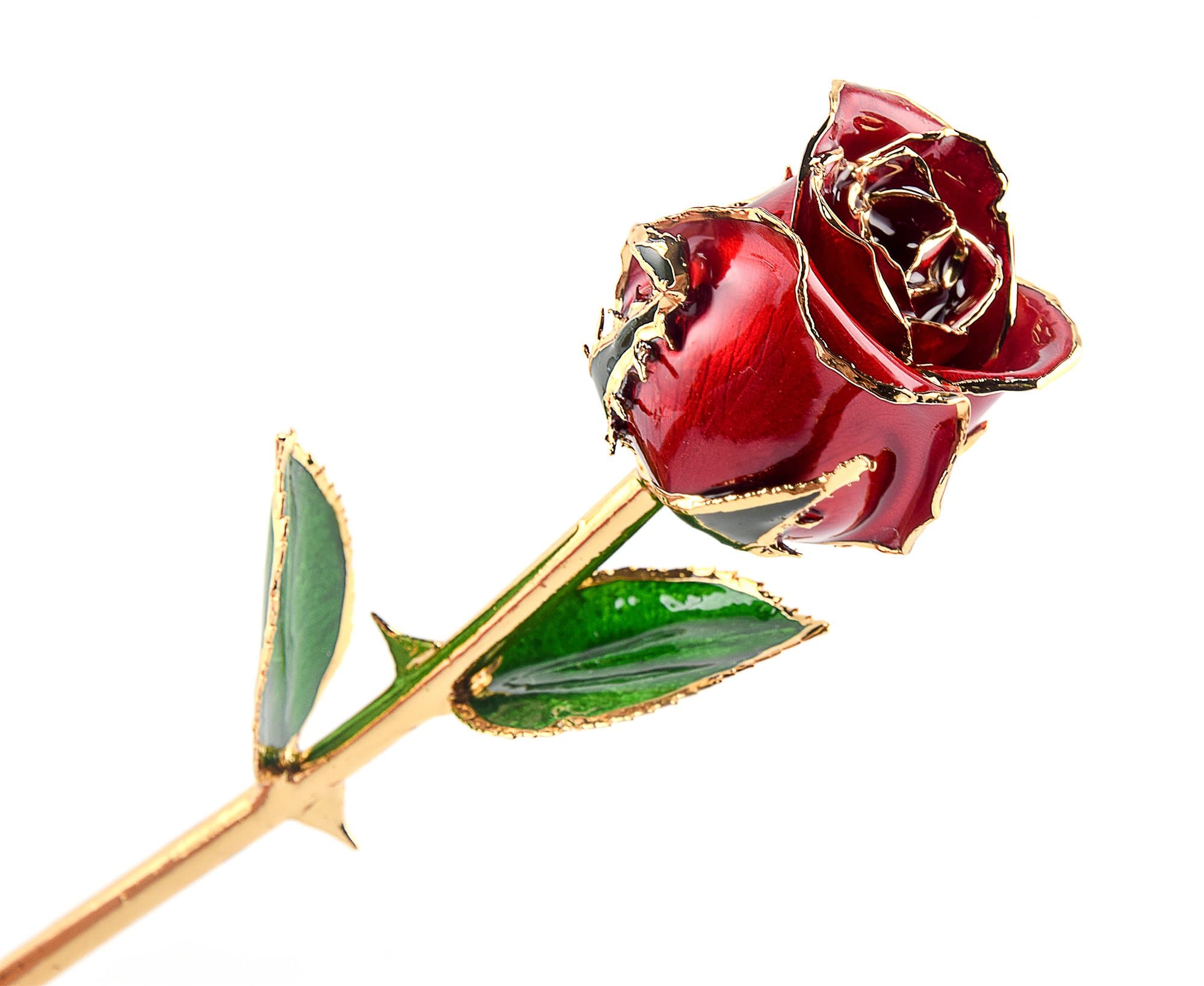 M Dream for Her, 24K Gold Dipped Real Rose Red,Best Gift for Valentine's Day, Mother's Day, Anniversary, Birthday Valentines Gift for her