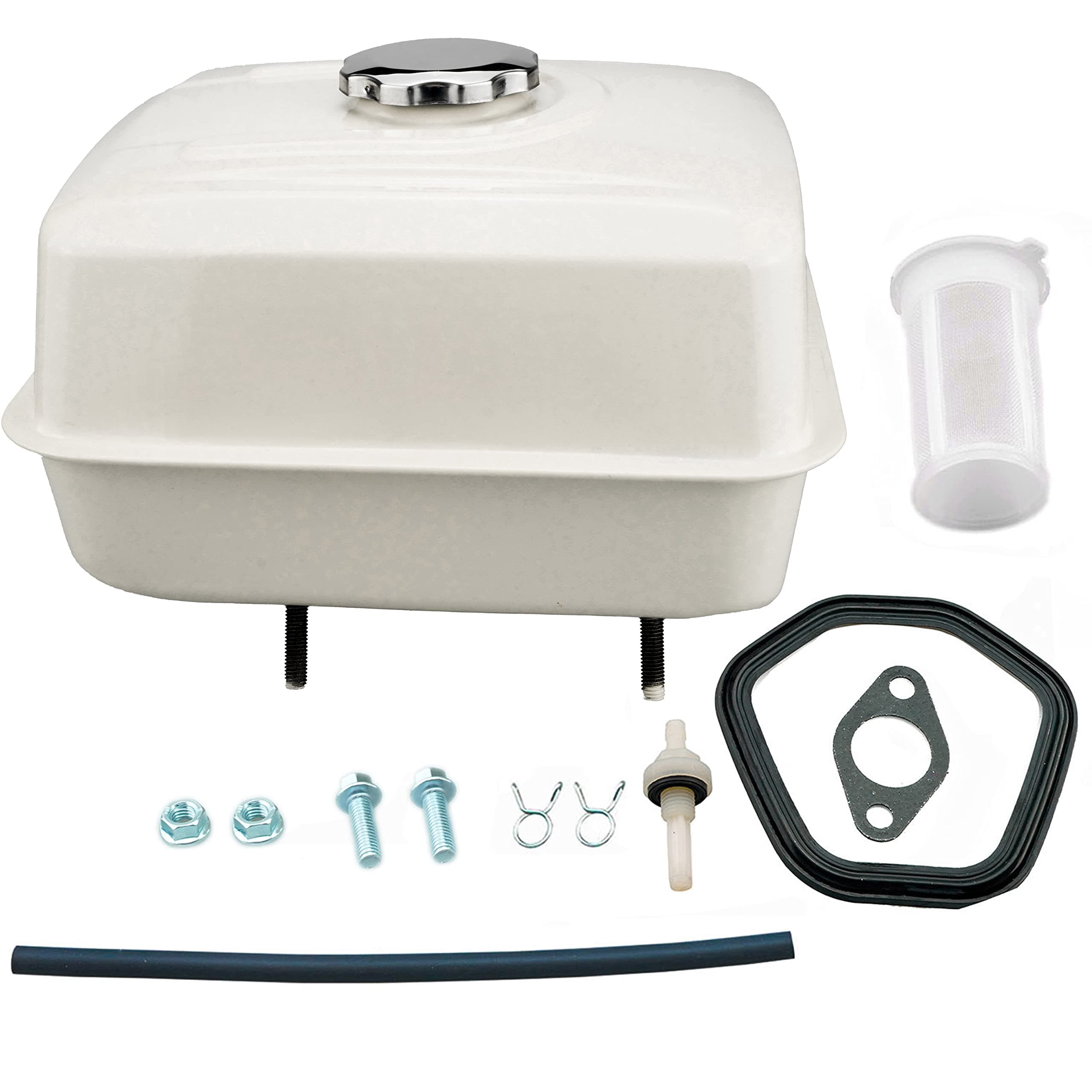 HZ Gas Fuel Tank for Honda GX390 GX340 GX270 GX240 GX420 8HP 9HP 11HP 13HP 16HP Engine Replaces 17510-ZE3-020ZA