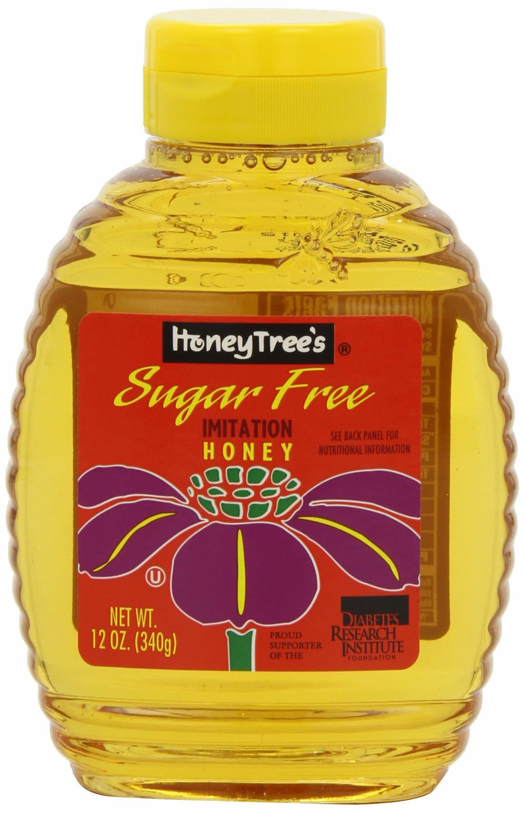 HoneyTree's Imitation Honey, Sugar Free, 12-Ounce Bottles (Pack of 12)
