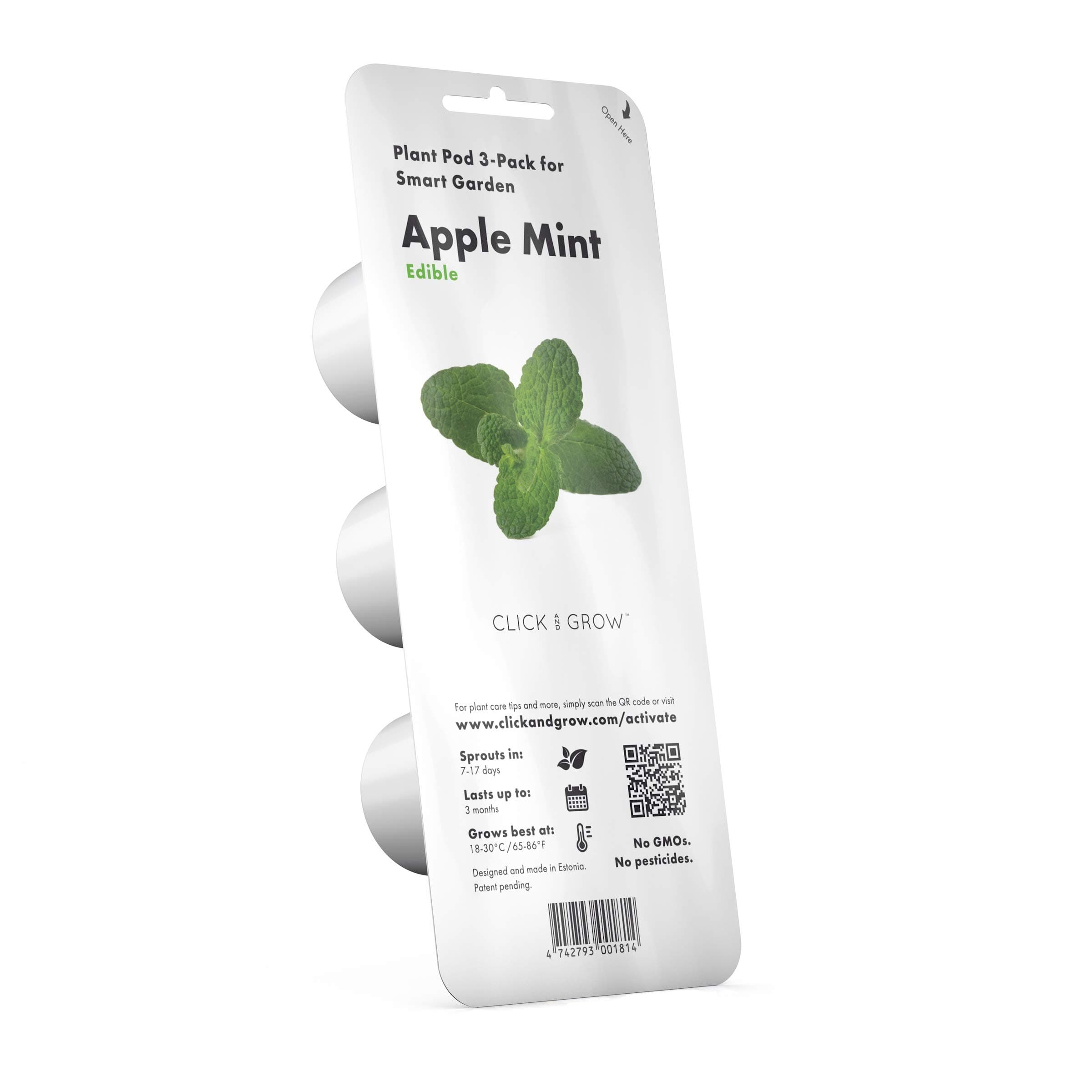 Smart Garden Apple Mint Plant Pods, 3-pack