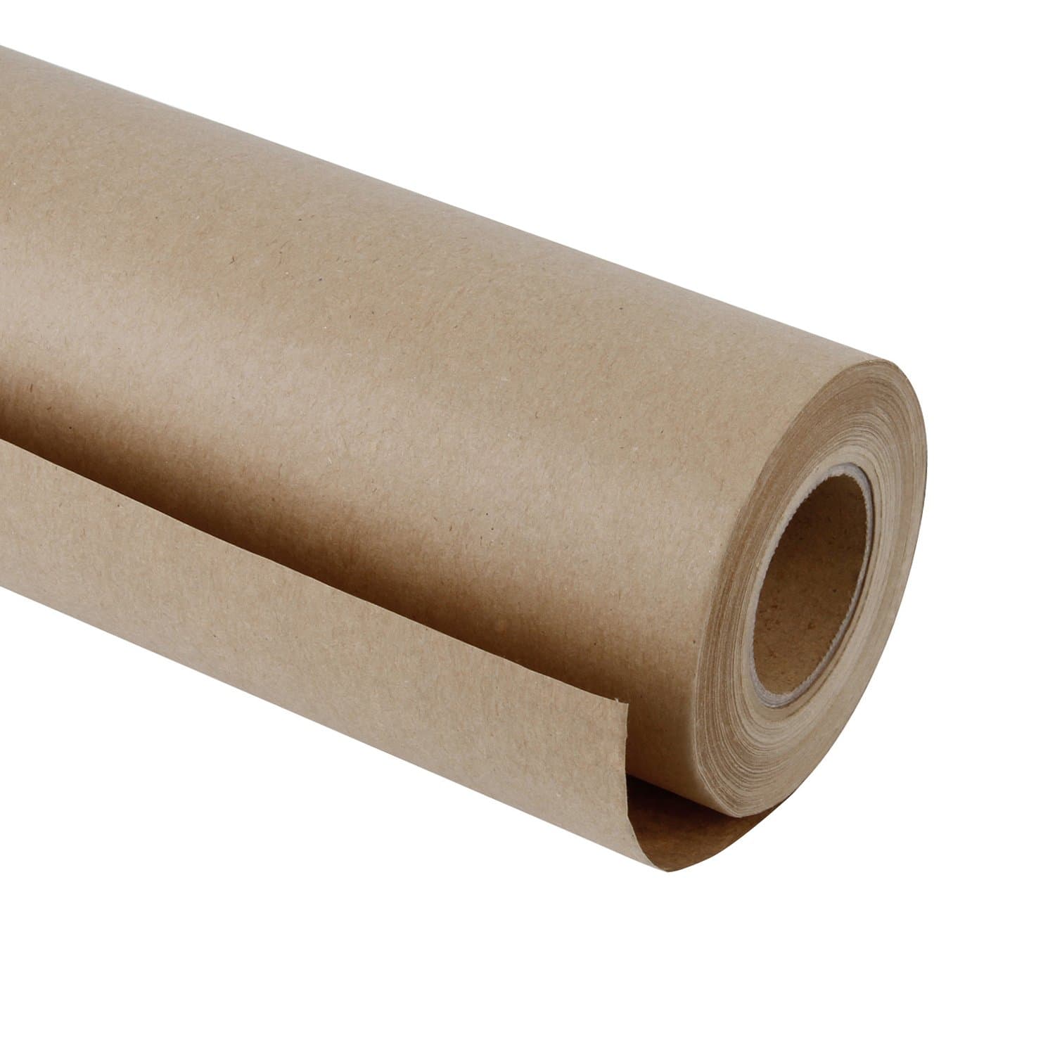 RUSPEPA Brown Kraft Paper Roll - 76.2 cm x 30 m - Natural Recyclable Paper Perfect for for Crafts, Art, Gift Wrapping, Packing, Postal, Shipping, Dunnage & Parcel
