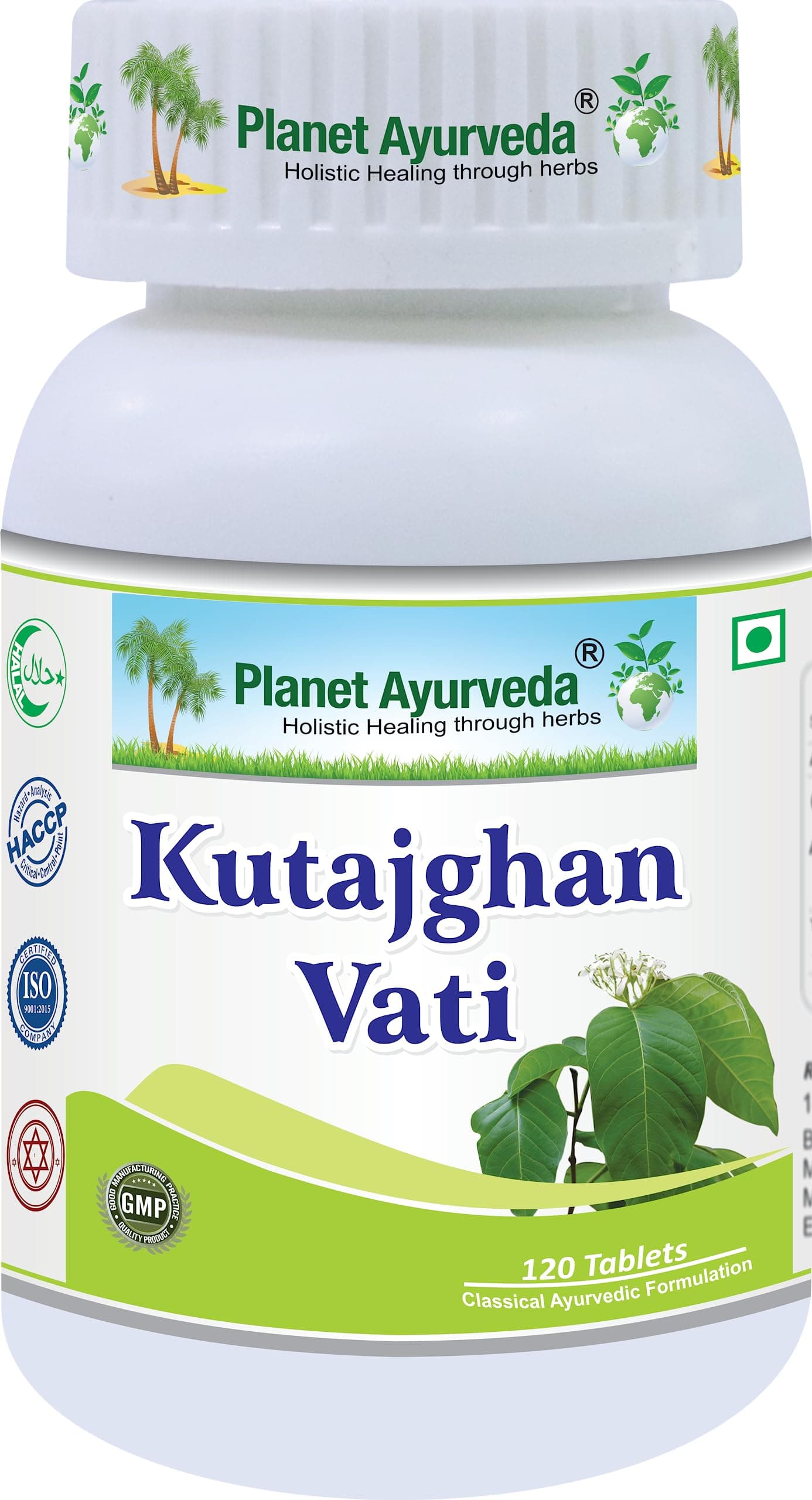 Planet Ayurveda Kutajghan Vati, 120 Tablets, Pack of 1