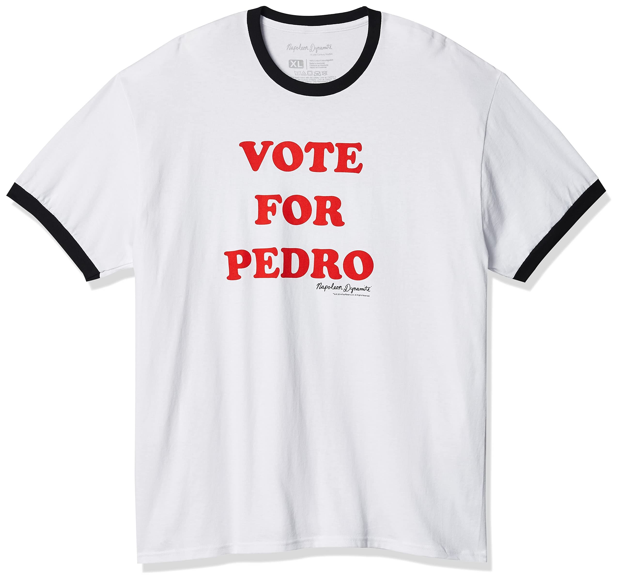 Napoleon Dynamite Men's Vote for Pedro Graphic T-Shirt