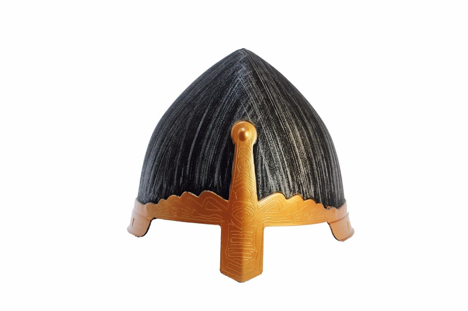 Medieval Knight Helmet Viking Norman Nasal Style Fancy Dress Hat Costume LARP