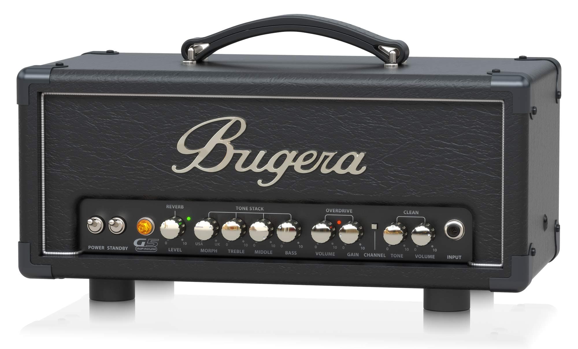 Bugera G5 INFINIUM 5-Watt Class-A Tube Amplifier Head with INFINIUM Tube Life Multiplier, MORPH EQ, Reverb and Power Attenuator
