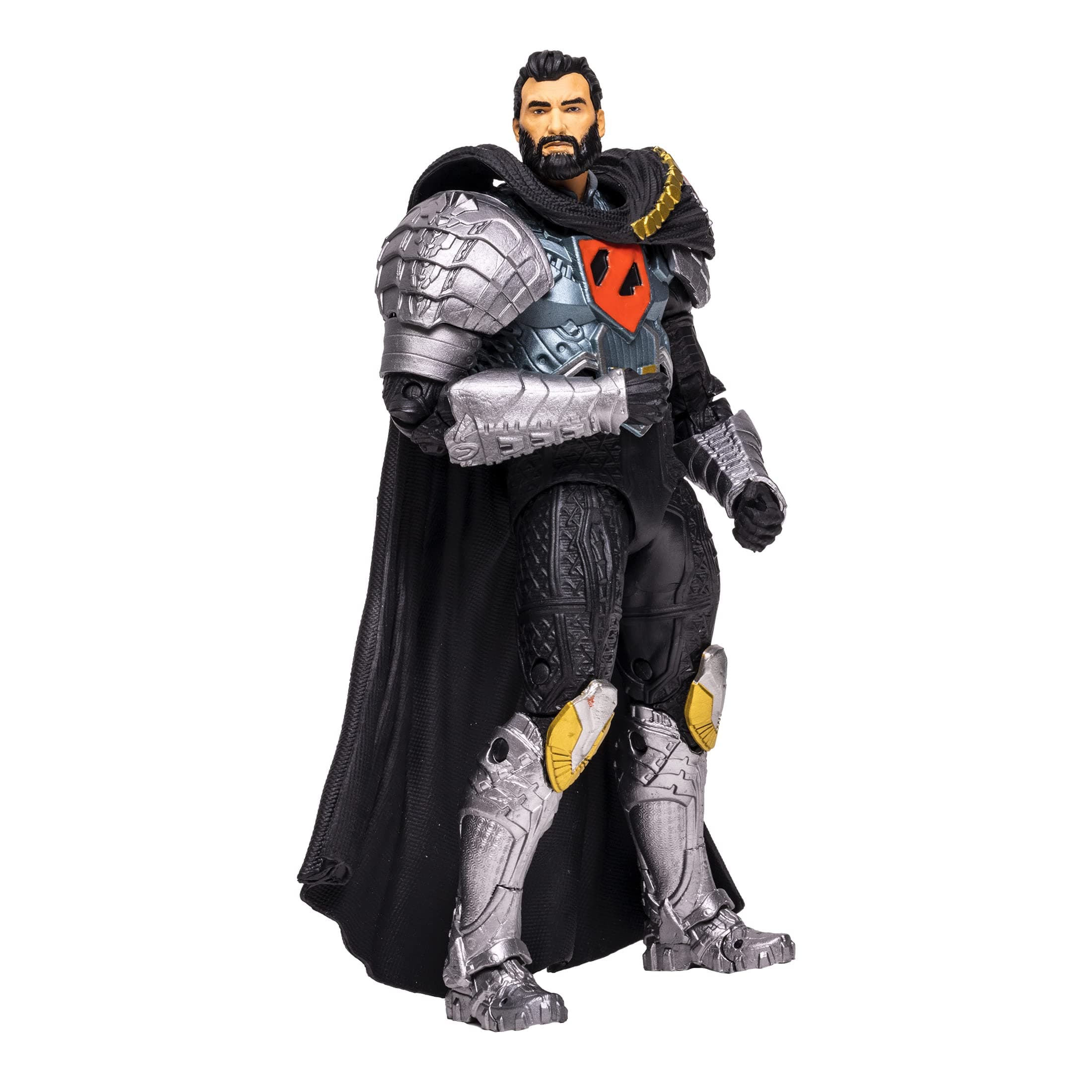 McFarlane Toys DC Multiverse General Zod 7" Action Figure with Accessories, Multicolor