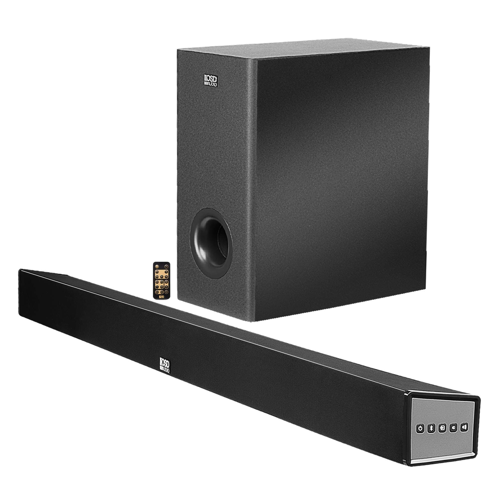 OSD Audio Nero SB42 200W Sound Bar and Wireless Bluetooth Subwoofer Combo