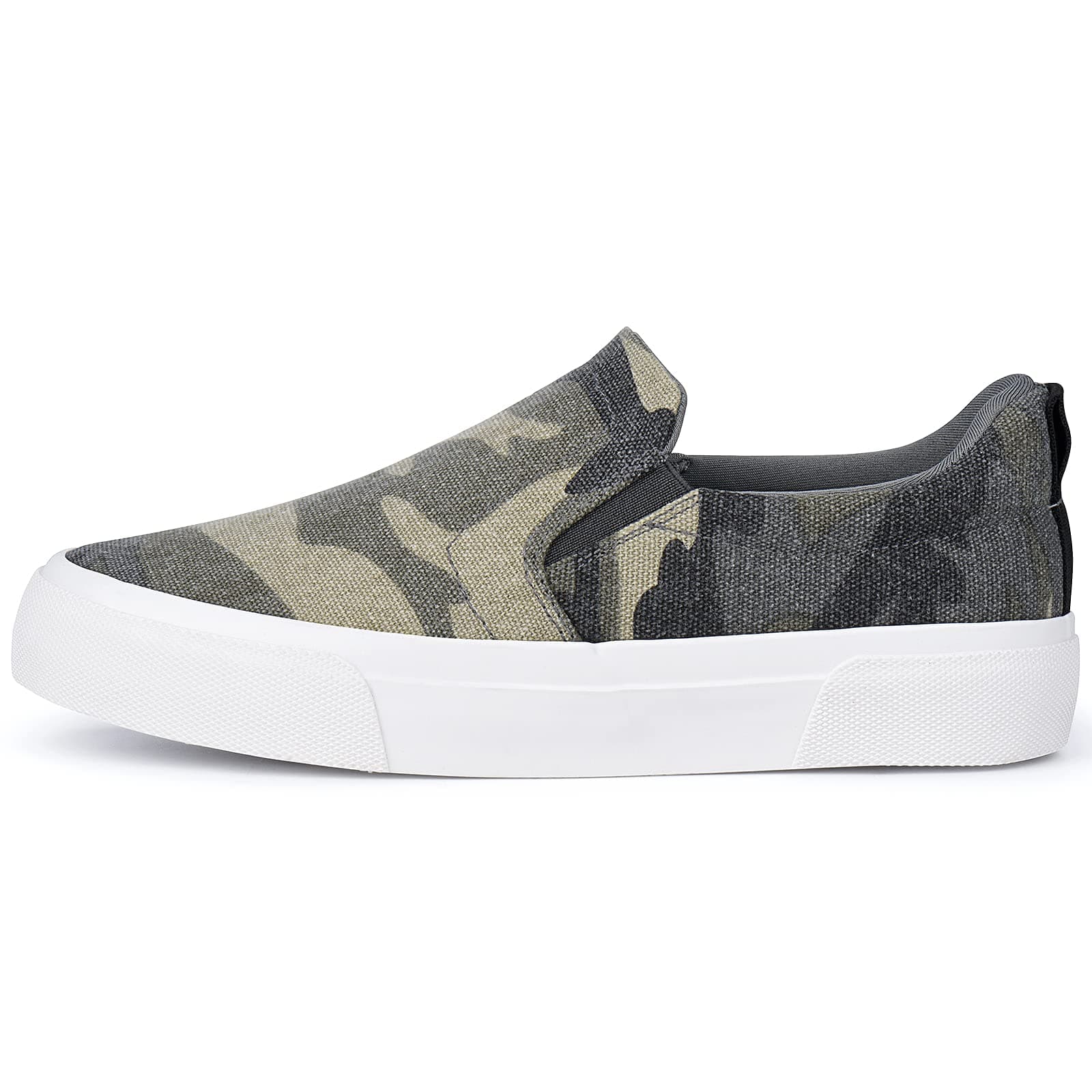 JENN ARDORWomen Shoes Fashion Sneakers Slip On Low Top Canvas Shoes Casual Flats for Walking