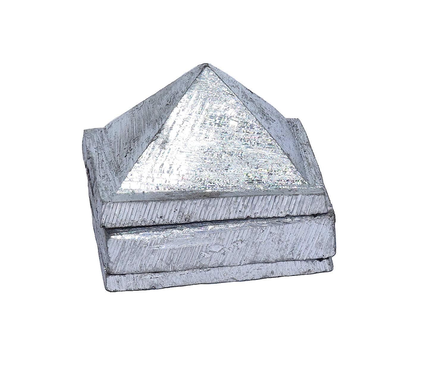 3 Layer Lead Pyramid for South-West Vastu Dosha Nivaran Defects Remedies Items for Home & Office (Size 1.5 inches,)