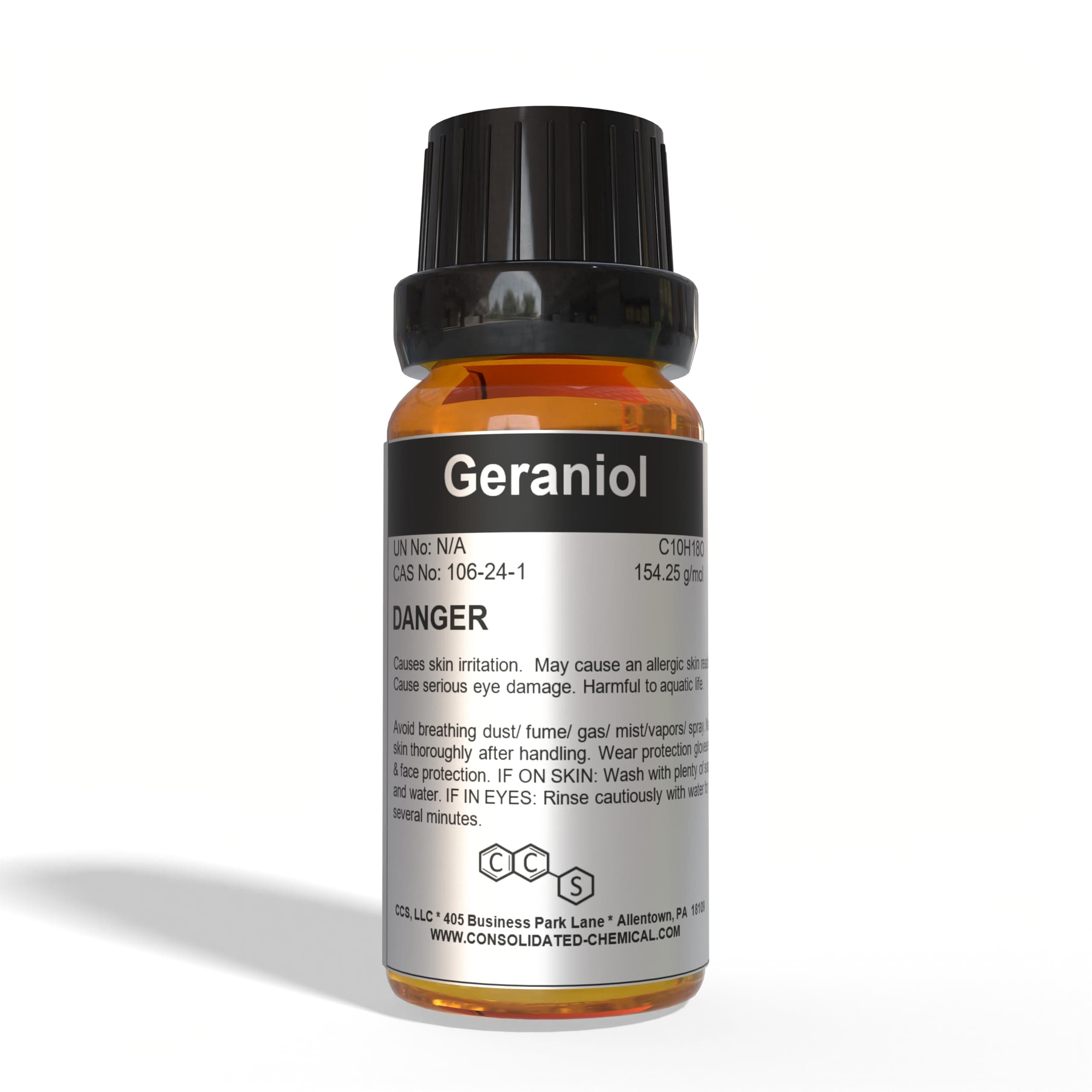 Geraniol High Purity Aroma Compound 30ml (1fl Oz)