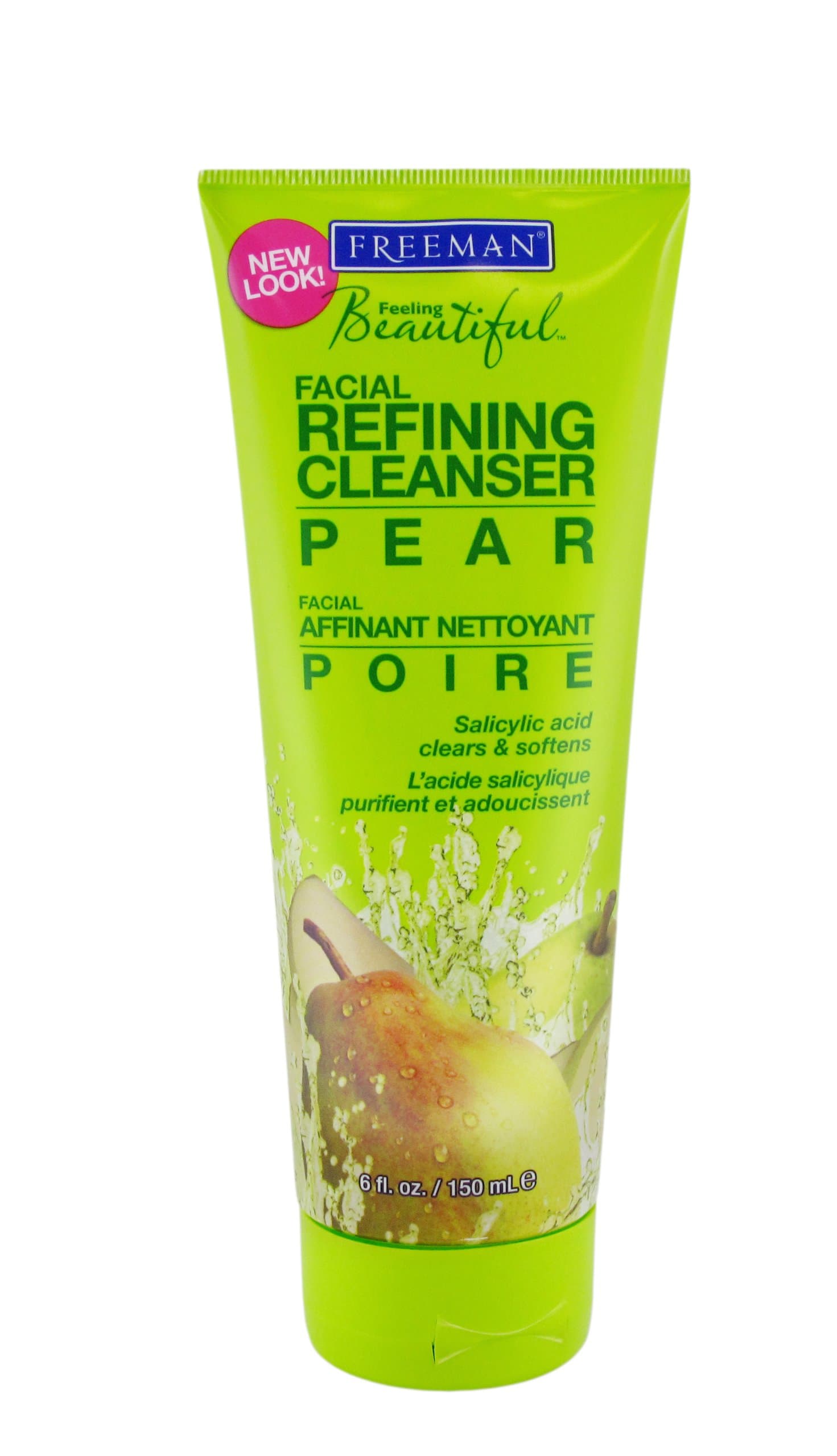 Freeman Feeling Beautiful Refining Facial Cleanser Pear 6 oz.