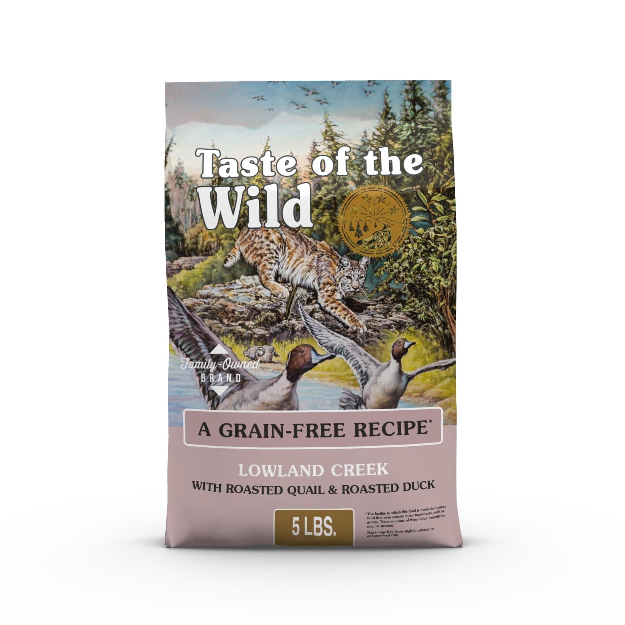 Taste of the Wild Grain Free High Protein Real Rocky Mountain Premium Dry Meat Recipe, Brown, 5 LB