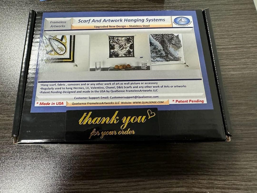 Scarf and Artwork Hanging System by GAriGrid