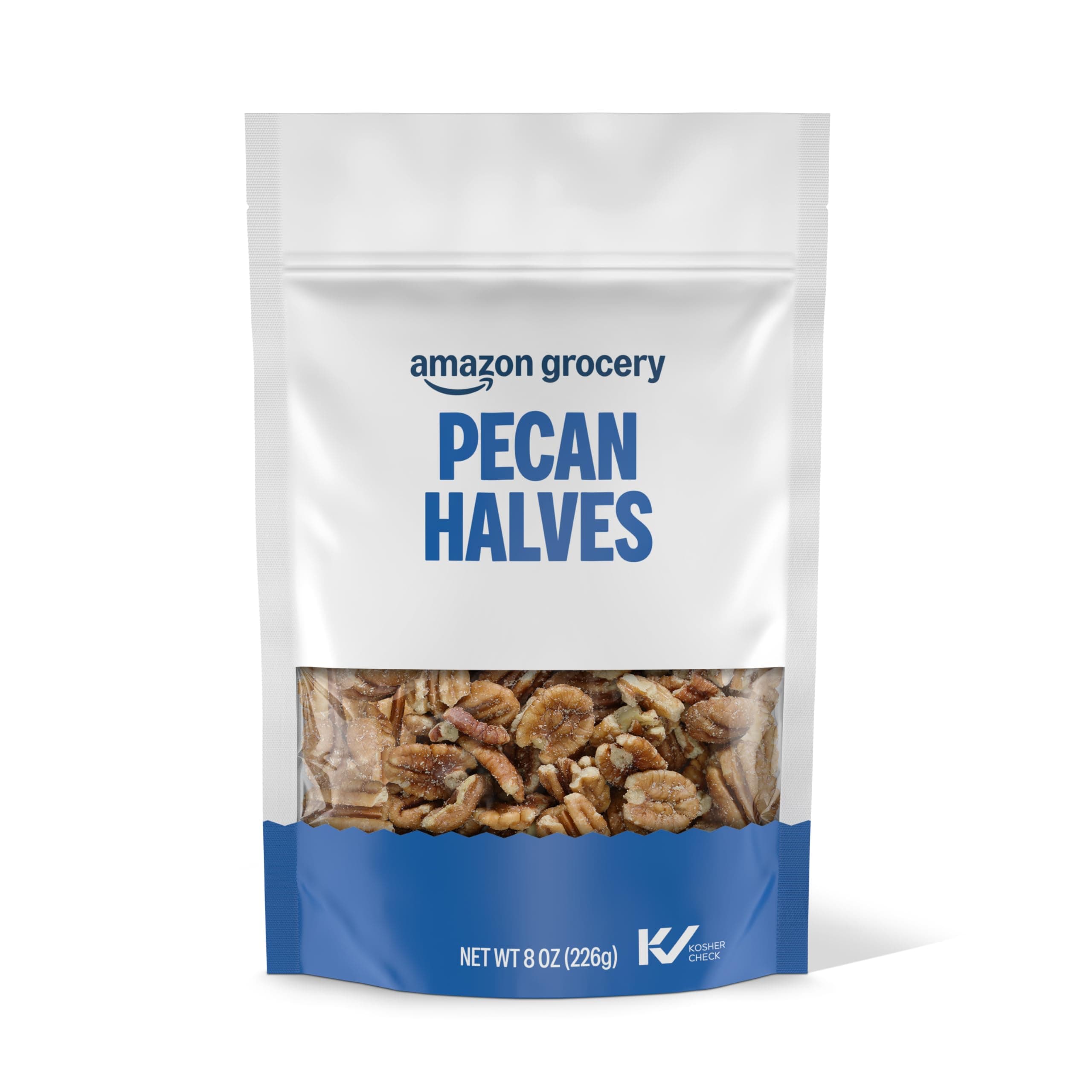 Happy Belly Pecan Halves 8 Oz