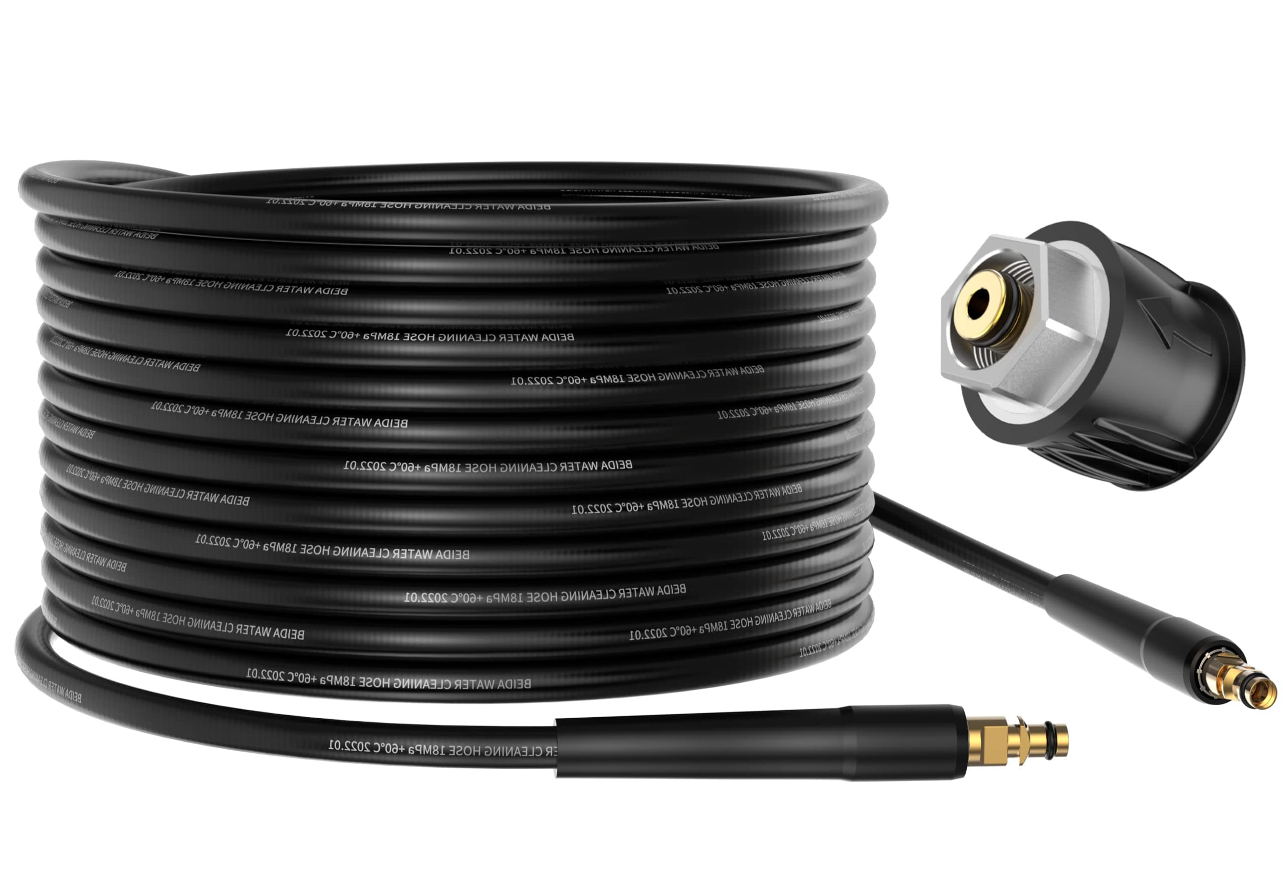 Replacement Pressure Washer Hose with Quick Fitting