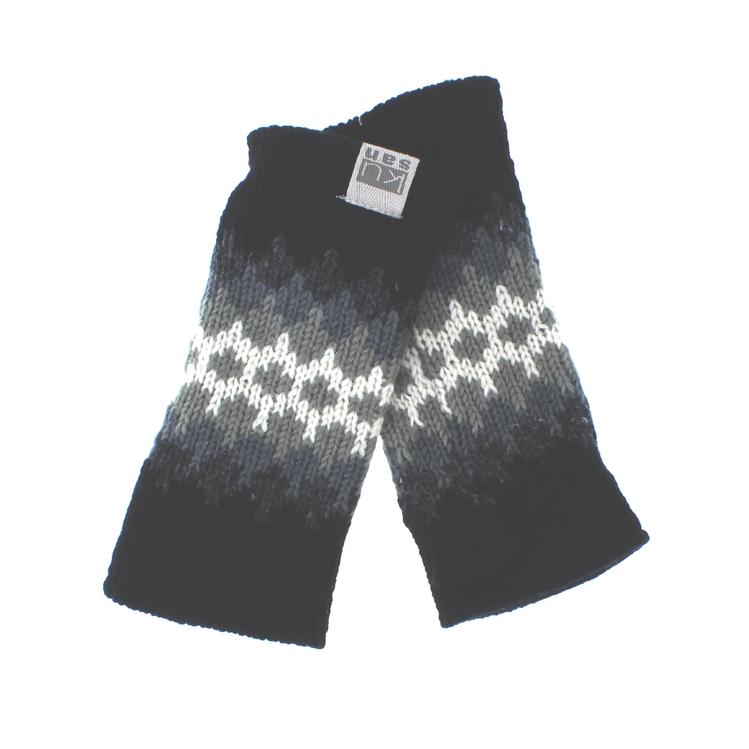 Kusan 100% Wool Multi-Coloured Handwarmers PK1605