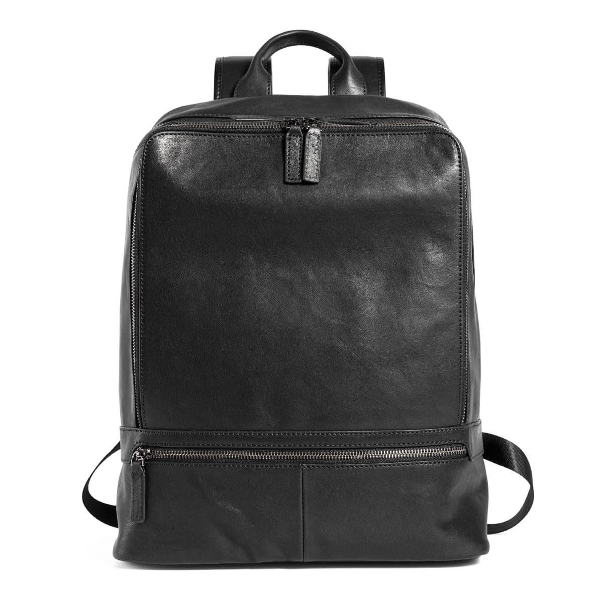Sharkborough District 12th Men's Backpack Genuine Leather for Casual Daypacks, Fit for 15.6" Laptop