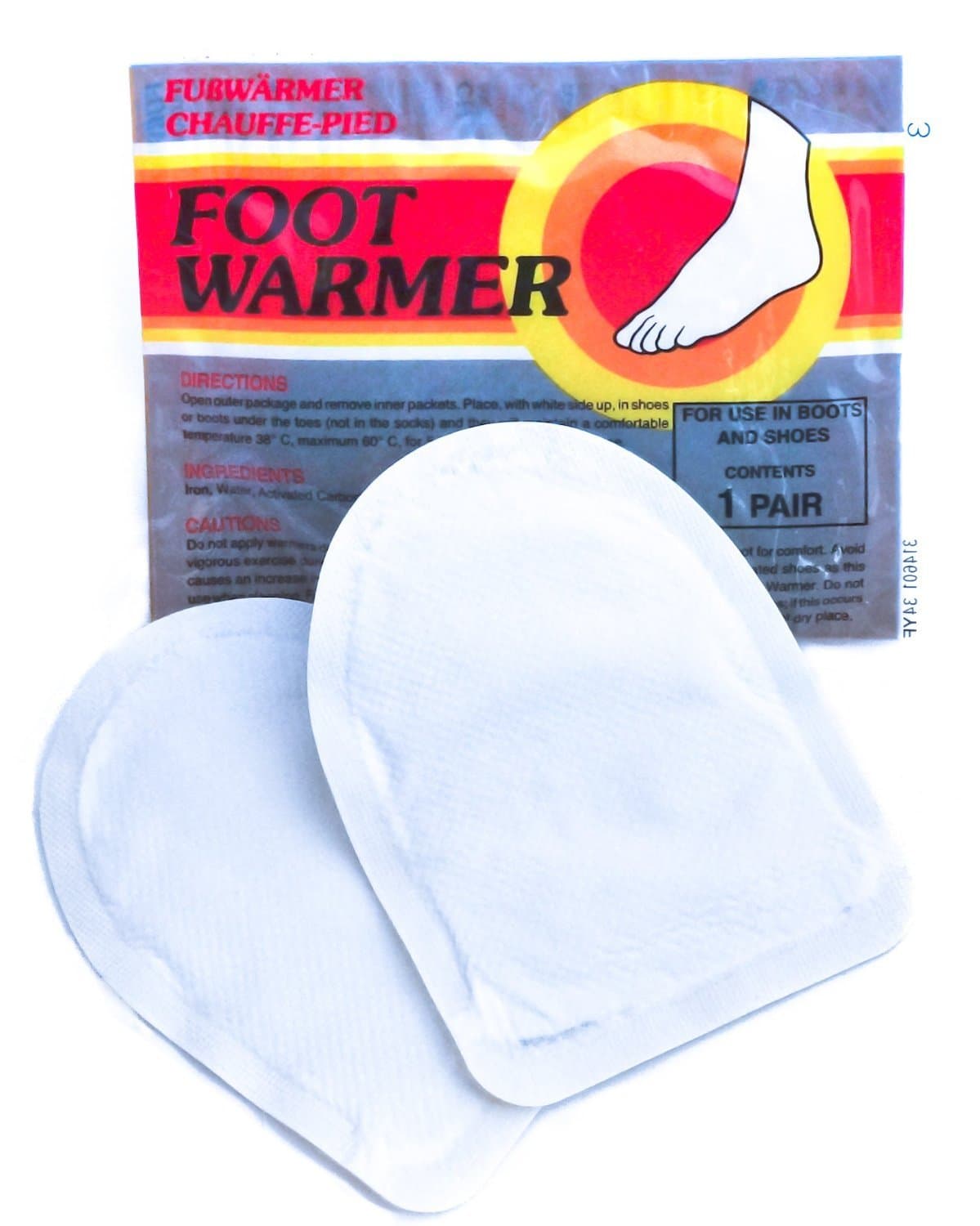 Mycoal instant foot warmers - 6 twin packs