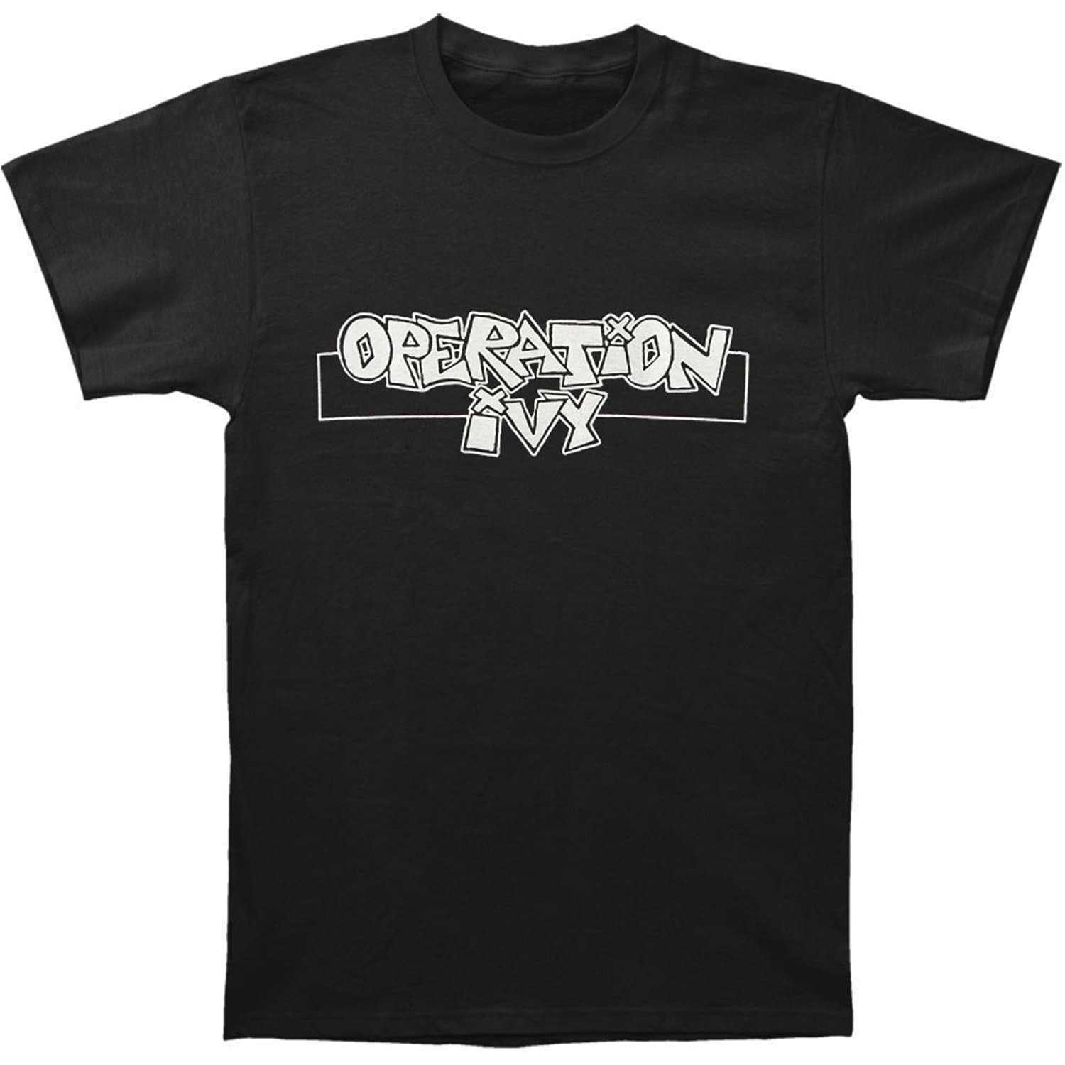 Operation Ivy Men's Bar Logo T-shirt X-Large Black