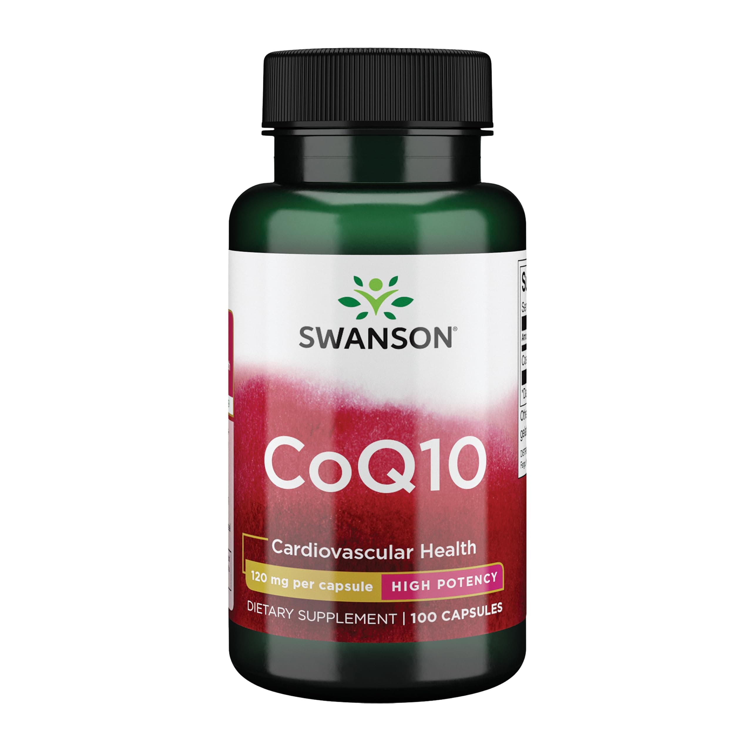 CoQ10 - Helps Promote Heart Health, Energy Support, & Aids Overall Cardiovascular System Health - Helps Maintain Coenzyme Q10 Supplement - (100 Capsules, 120mg Each)