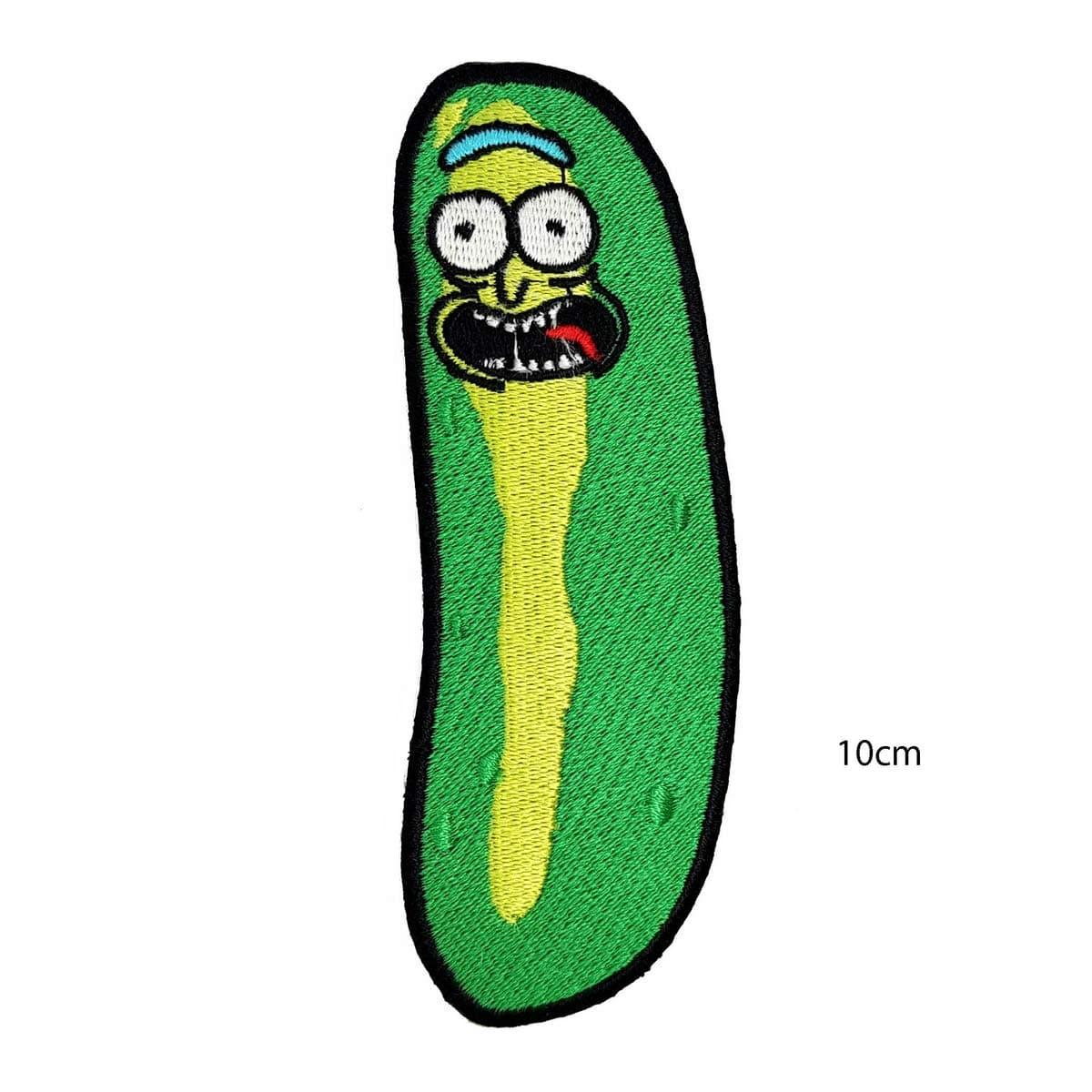 Rick and Morty Pickle Embroidery Patches Popular Carton & Animal Iron On Sew On Applique Patch