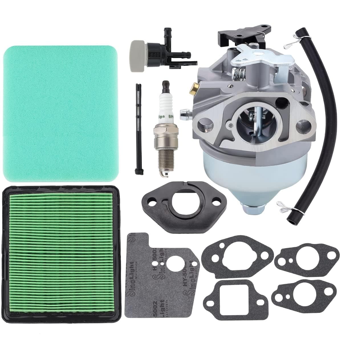 HIPA GCV190 HRX217 Carburetor for Honda GCV 190 GCV190LA GCV190A Engine HRX 217 HRB217 HRX217K1 HRX217K2 Lawn Mower Replace 16100-Z0Y-813 Pressure Washer