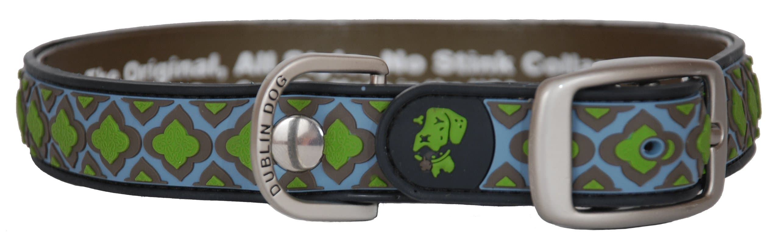 All Style, No Stink Dog Collar, Tigris, Medium 12.5" x 17"