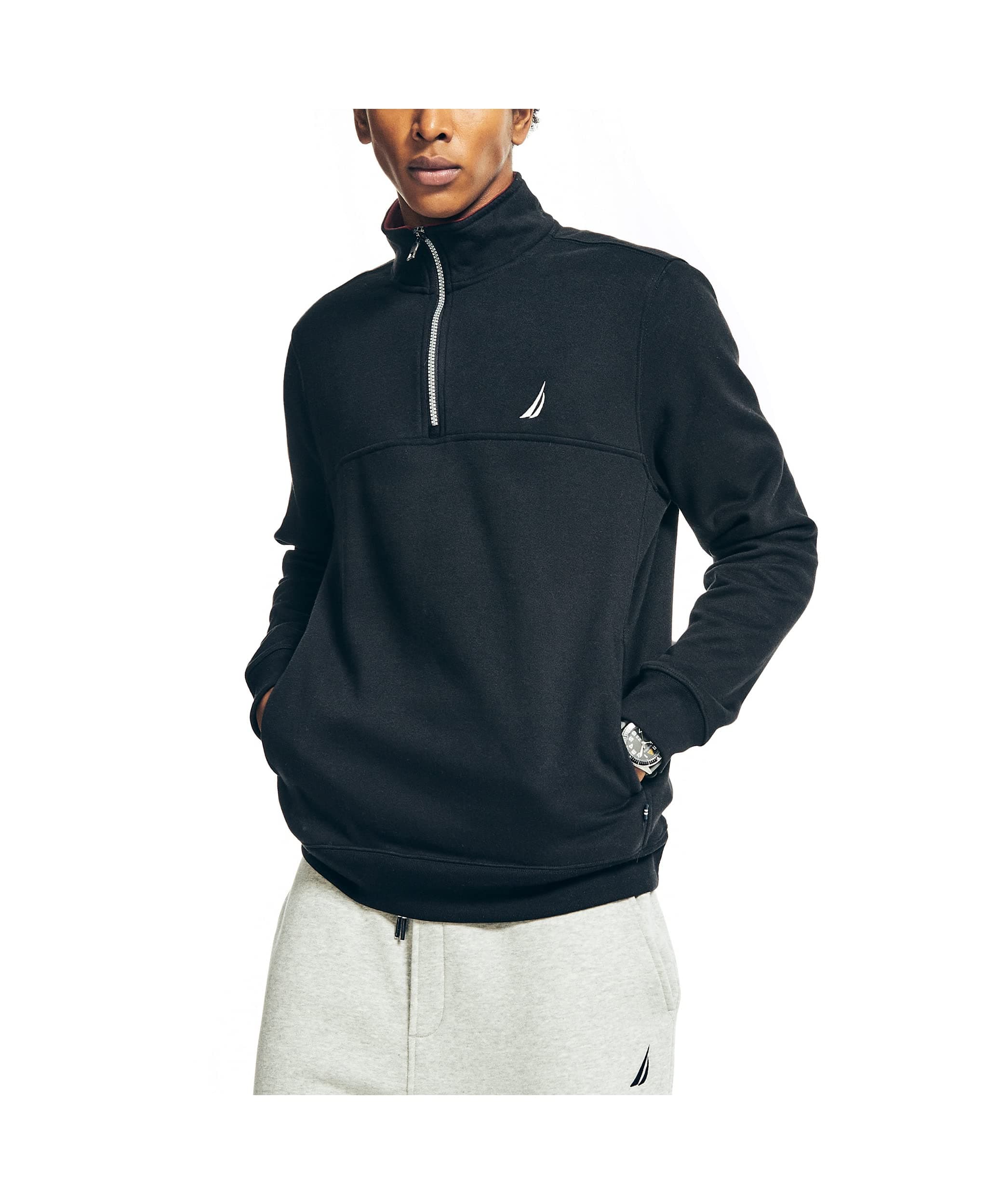 NauticaMen's J-Class Quarter-Zip Fleece