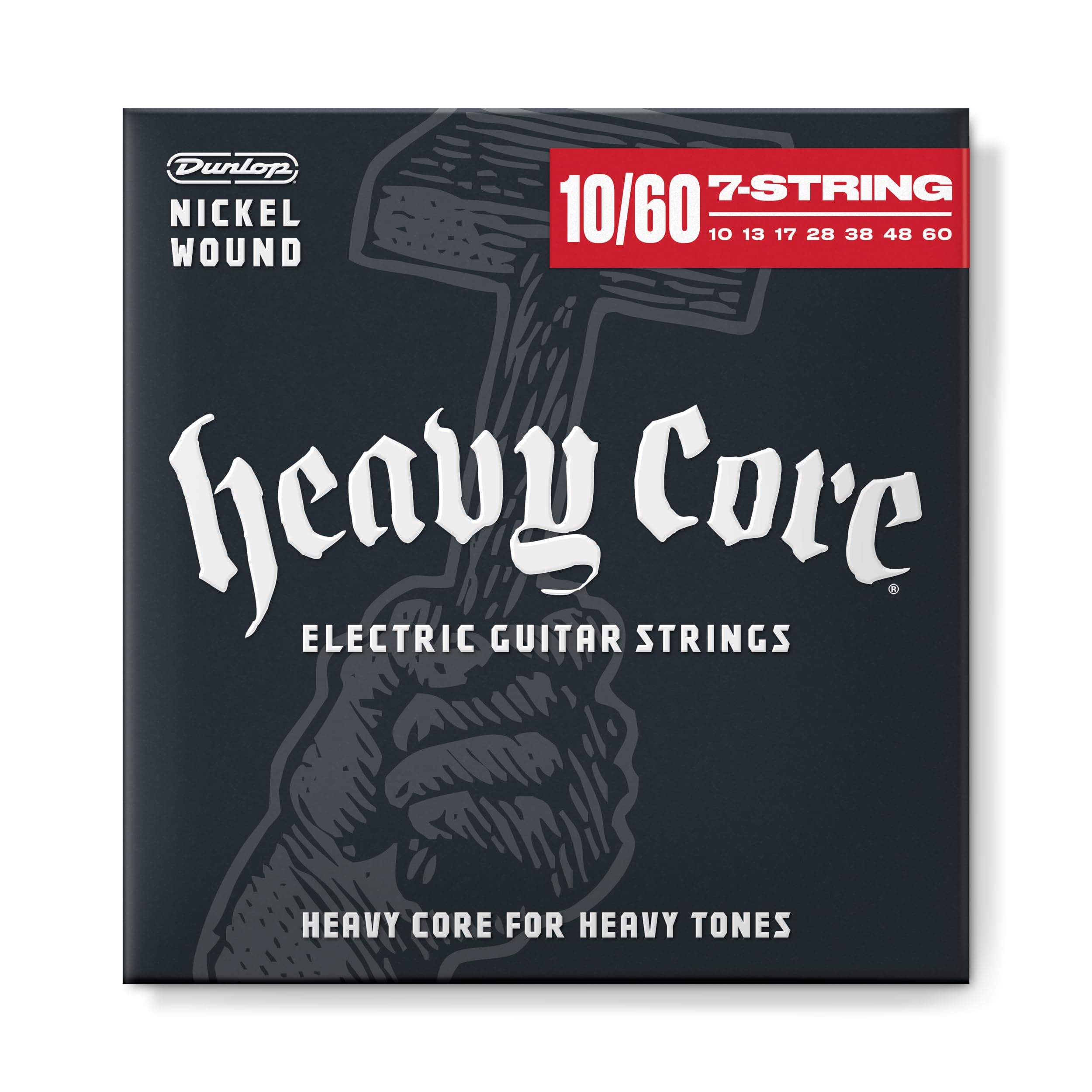 DHCN1060 Heavy 7 String Core Set 10-60 Electric Guitar Strings
