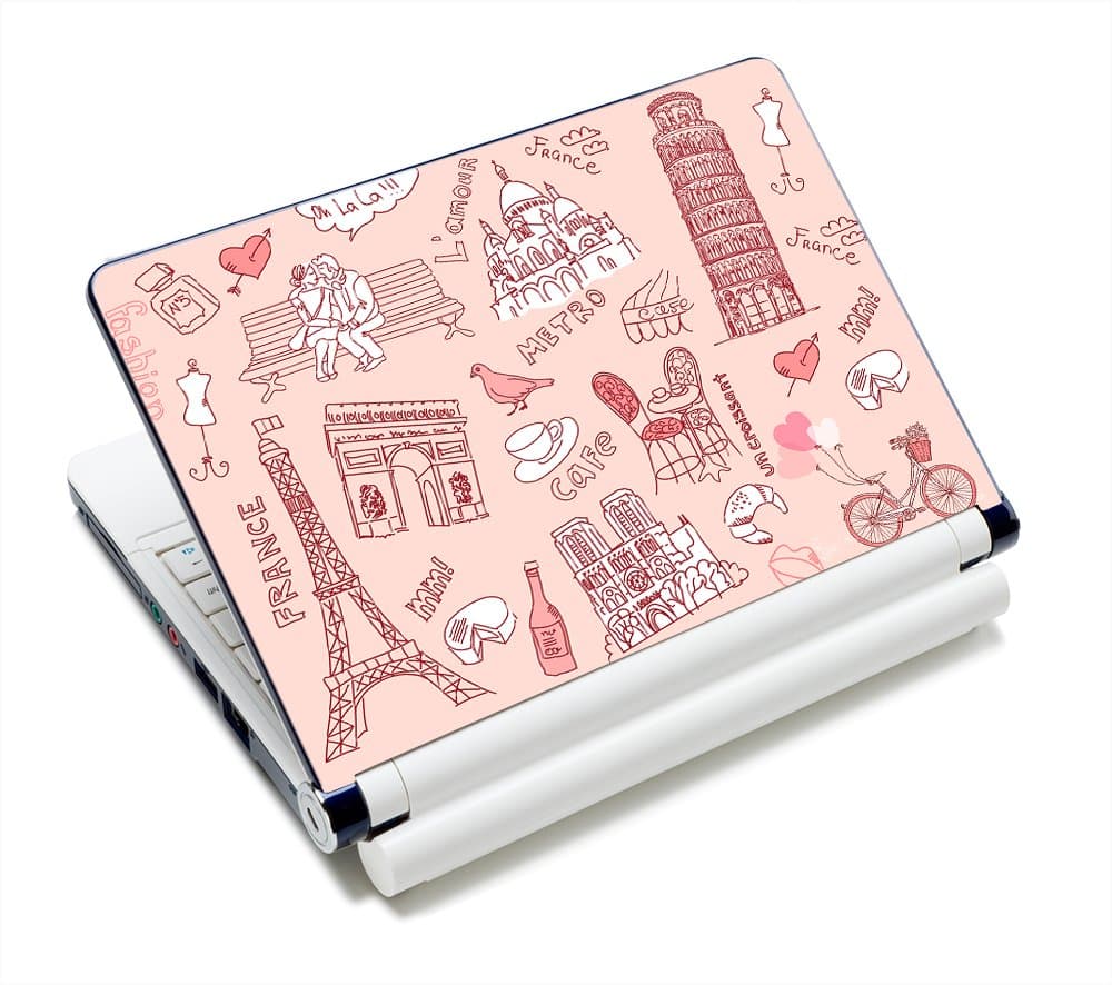 Romantic World Fashion 11.6" 12.1" 13" 13.3" 14" 15" 15.4" 15.6" Netbook Laptop Skin Sticker Reusable Protector Cover Case for 11.6" -15.6" Inch Apple Acer Leonovo Sony Asus Toshiba Hp Samsung Dell