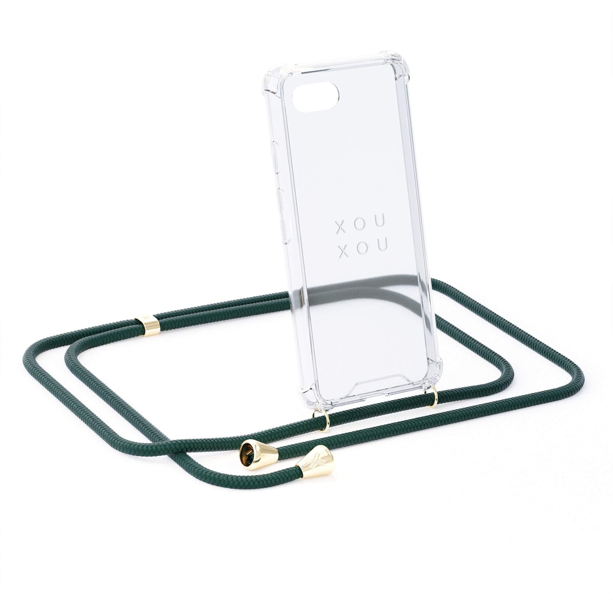 xouxou ® Smartphone Necklace For iPhone 7 Plus / 8 Plus (Case With Cord Strap) In Emerald
