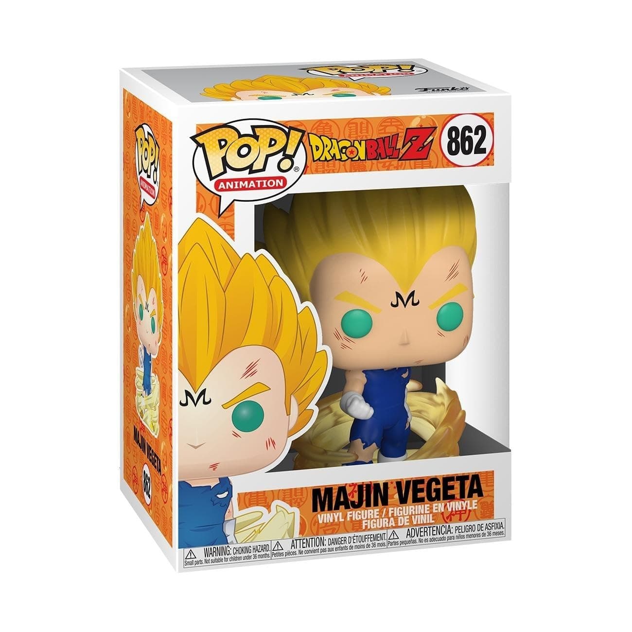 Funko Pop! Animation: Dragonball Z - Majin Vegeta - Collectable Vinyl Figure - Gift Idea - Official Merchandise - for Kids & Adults - Anime Fans - Model Figure for Collectors and Display
