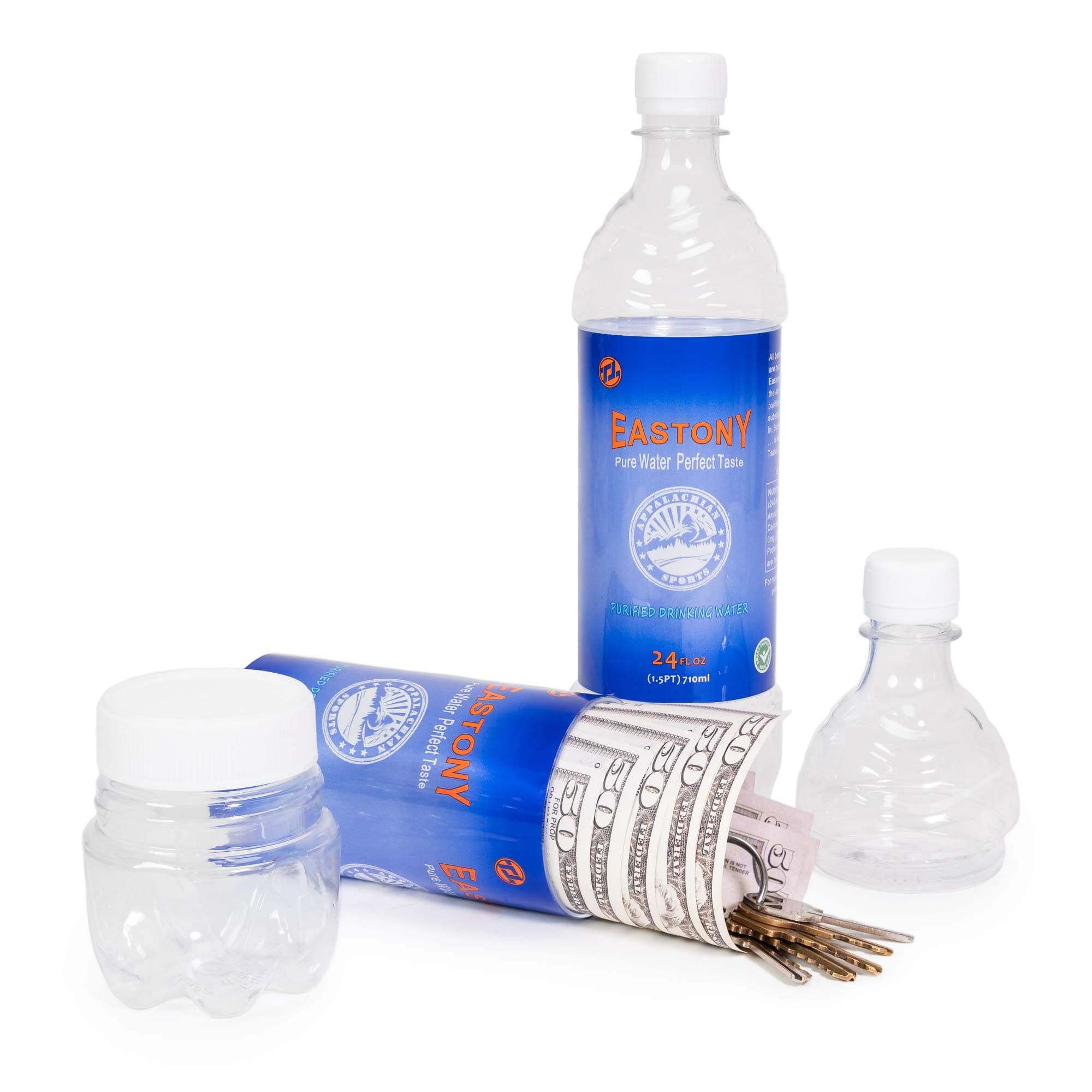 WYZworks hide-a-key Realistic Looking Rock Key Safety Holder WYZ-HID-WTR-BTL